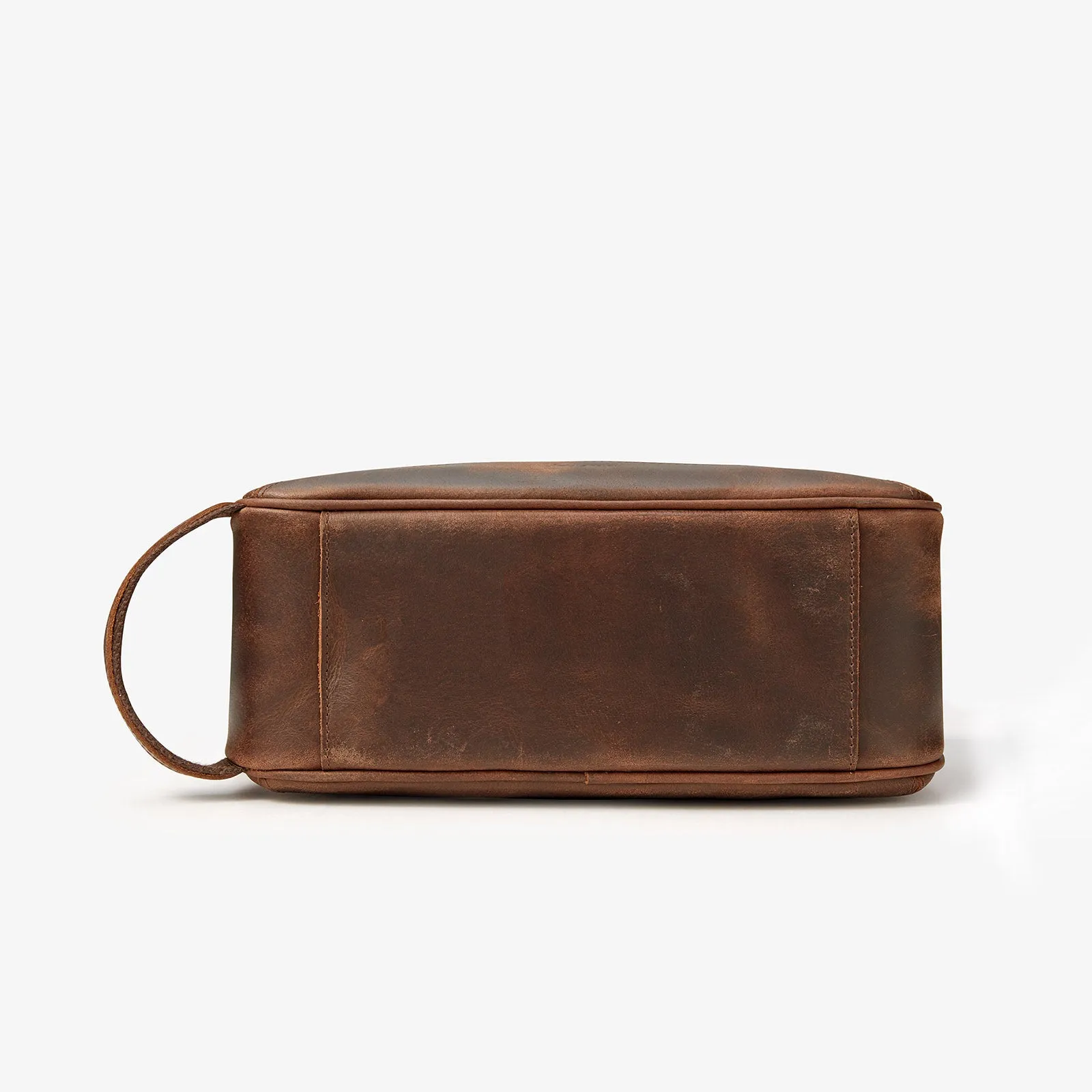 Crazy Horse Leather Toiletry Bag