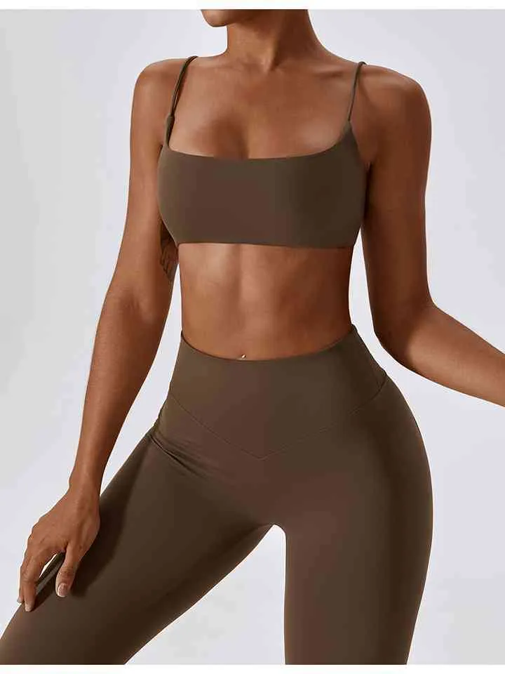 Cropped Sports Tank Top