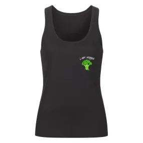 Damen Tanktop | I am Veggie