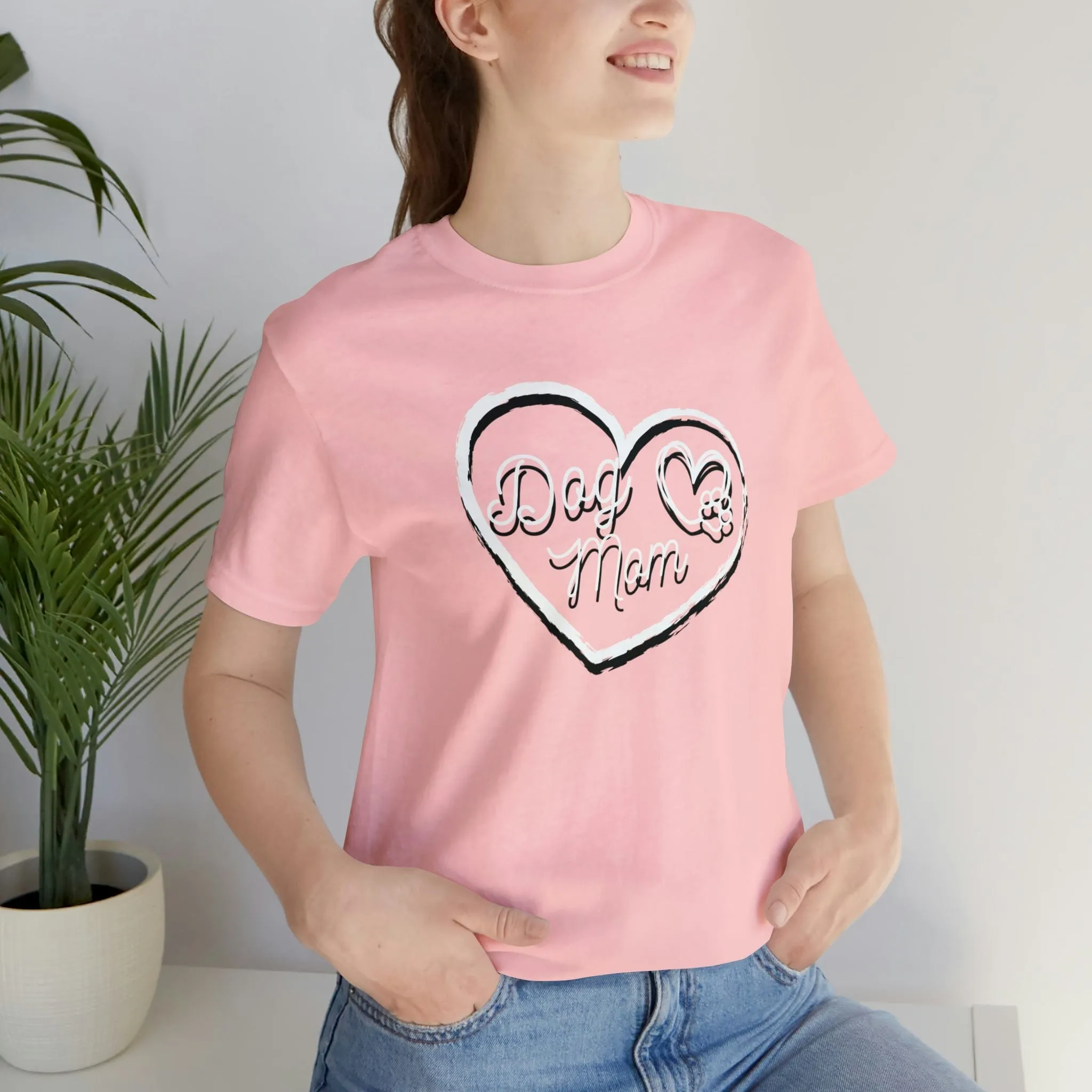 Dog Mom - Unisex Jersey Short Sleeve Tee