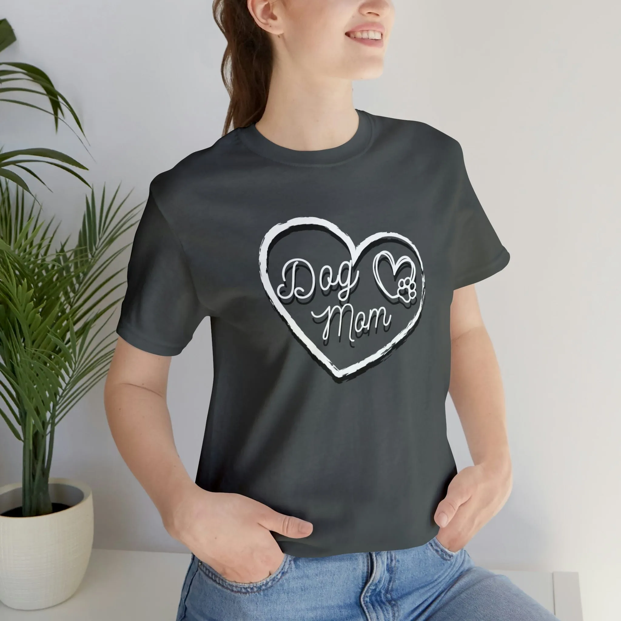 Dog Mom - Unisex Jersey Short Sleeve Tee