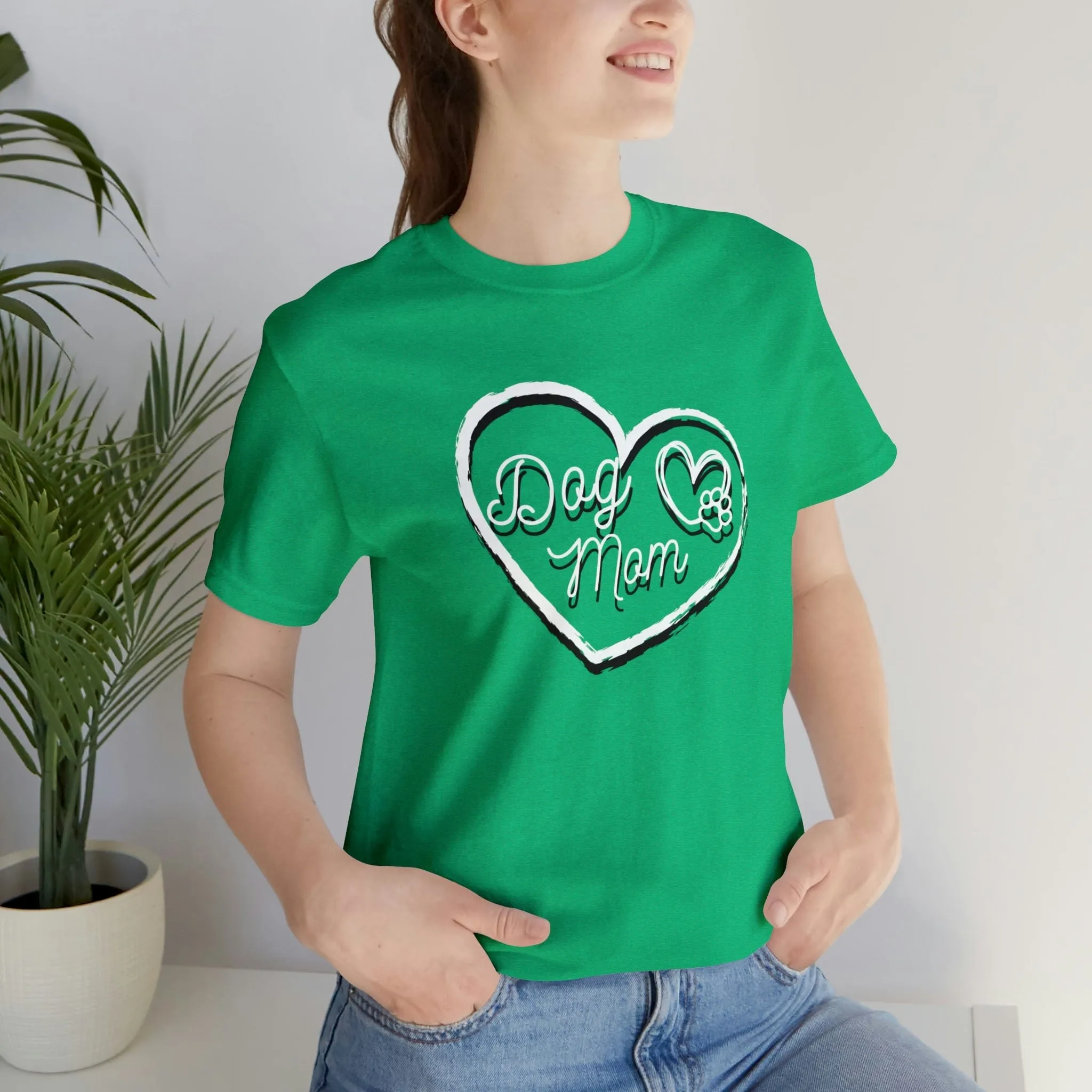 Dog Mom - Unisex Jersey Short Sleeve Tee