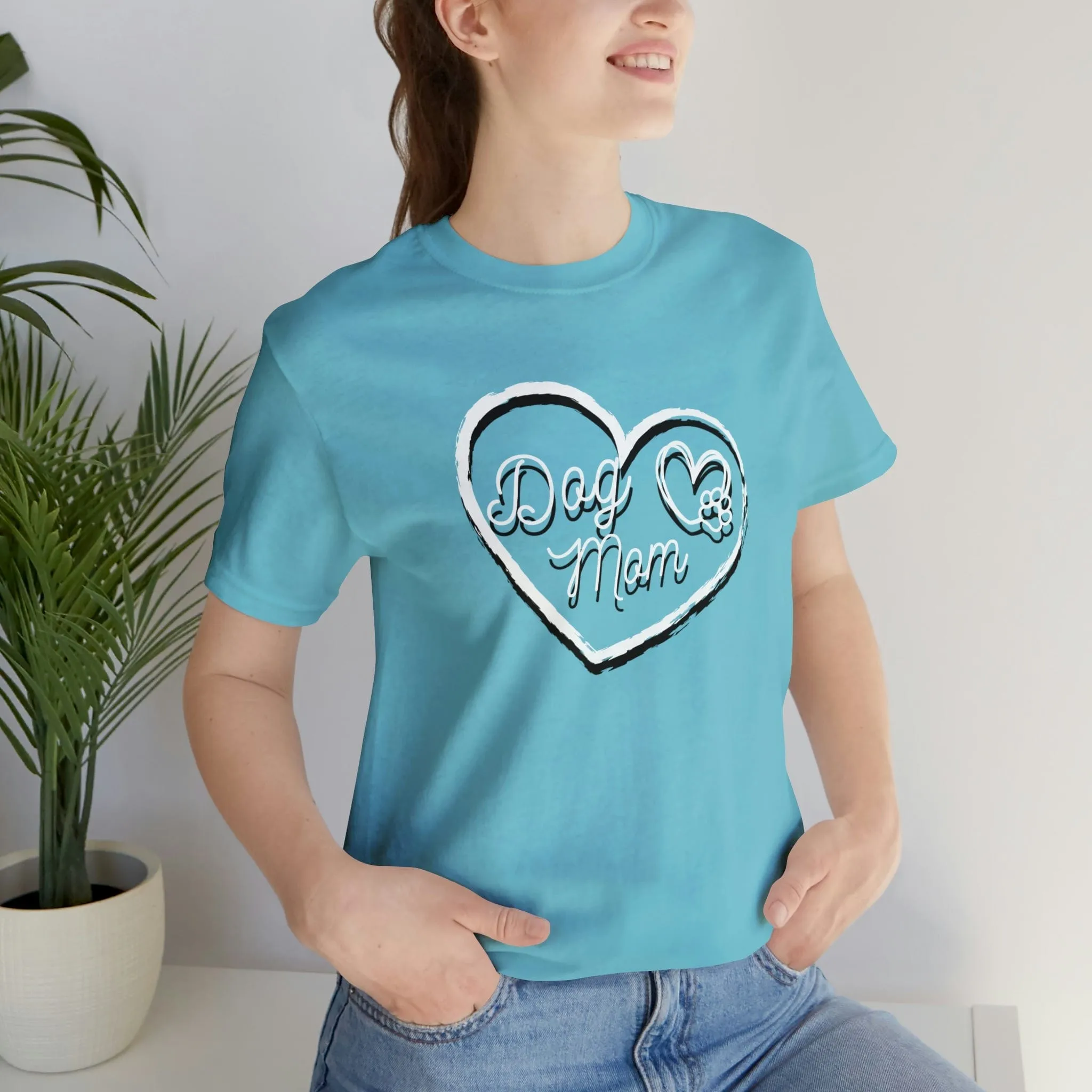 Dog Mom - Unisex Jersey Short Sleeve Tee