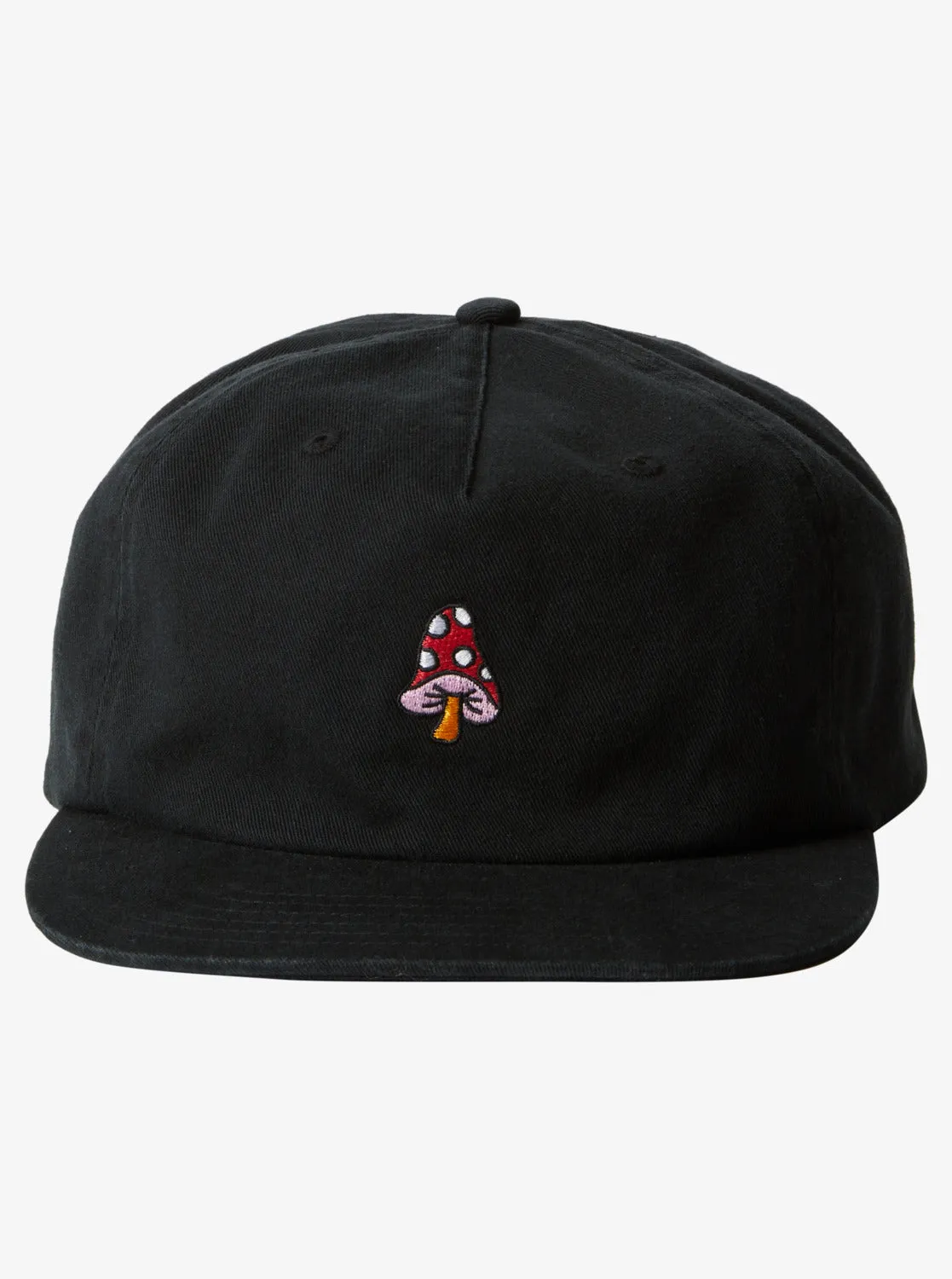 Doggin Cap Snapback Hat - Black