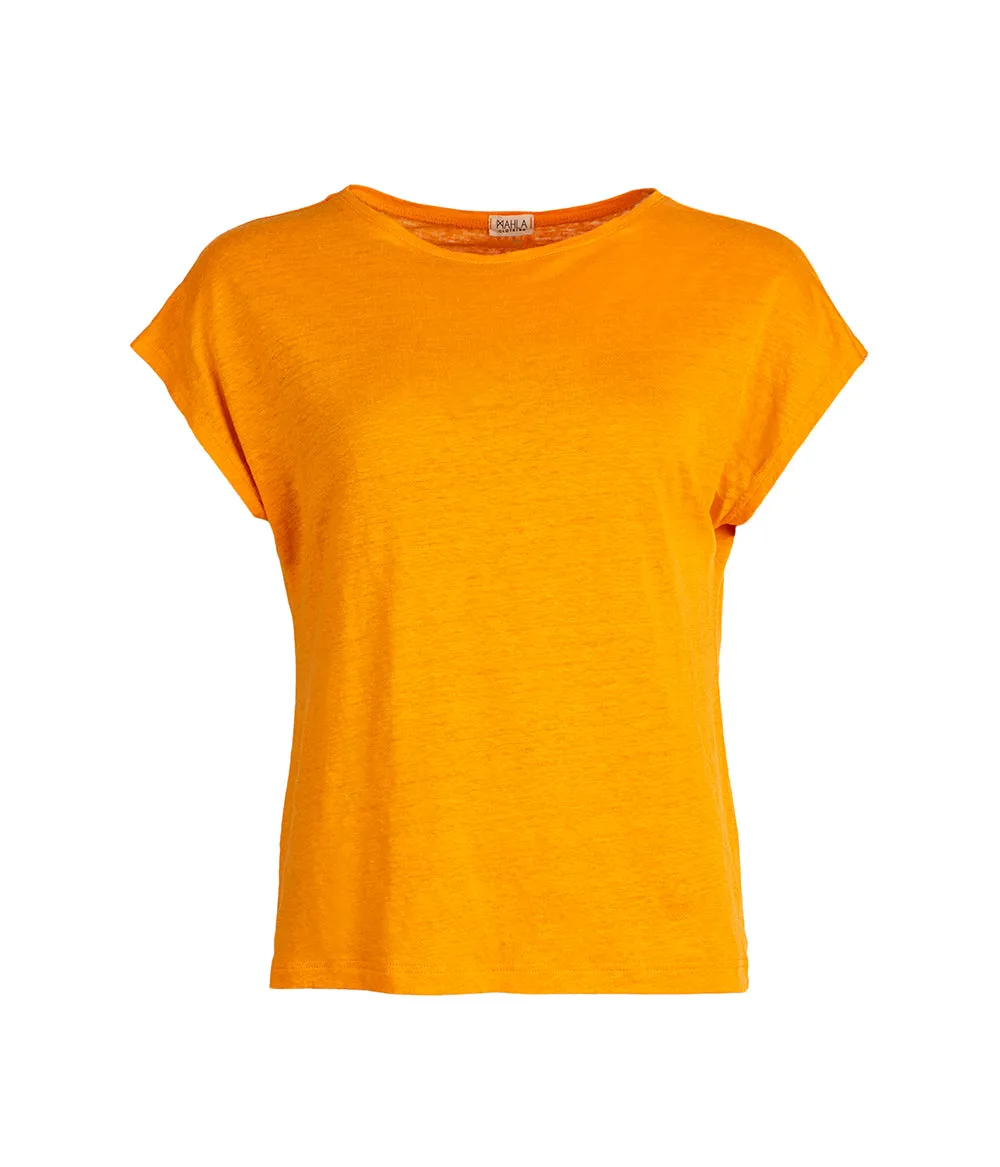 Dora Blouse Tangerine Orange