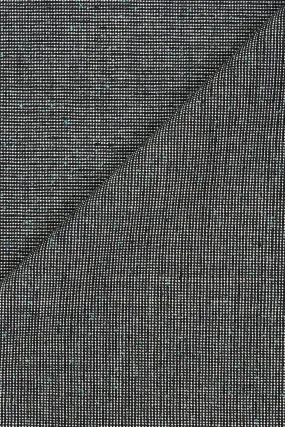 Dormeuil 6506 Navy Grey with Blue Wool Sportex Cloth - 1.5m