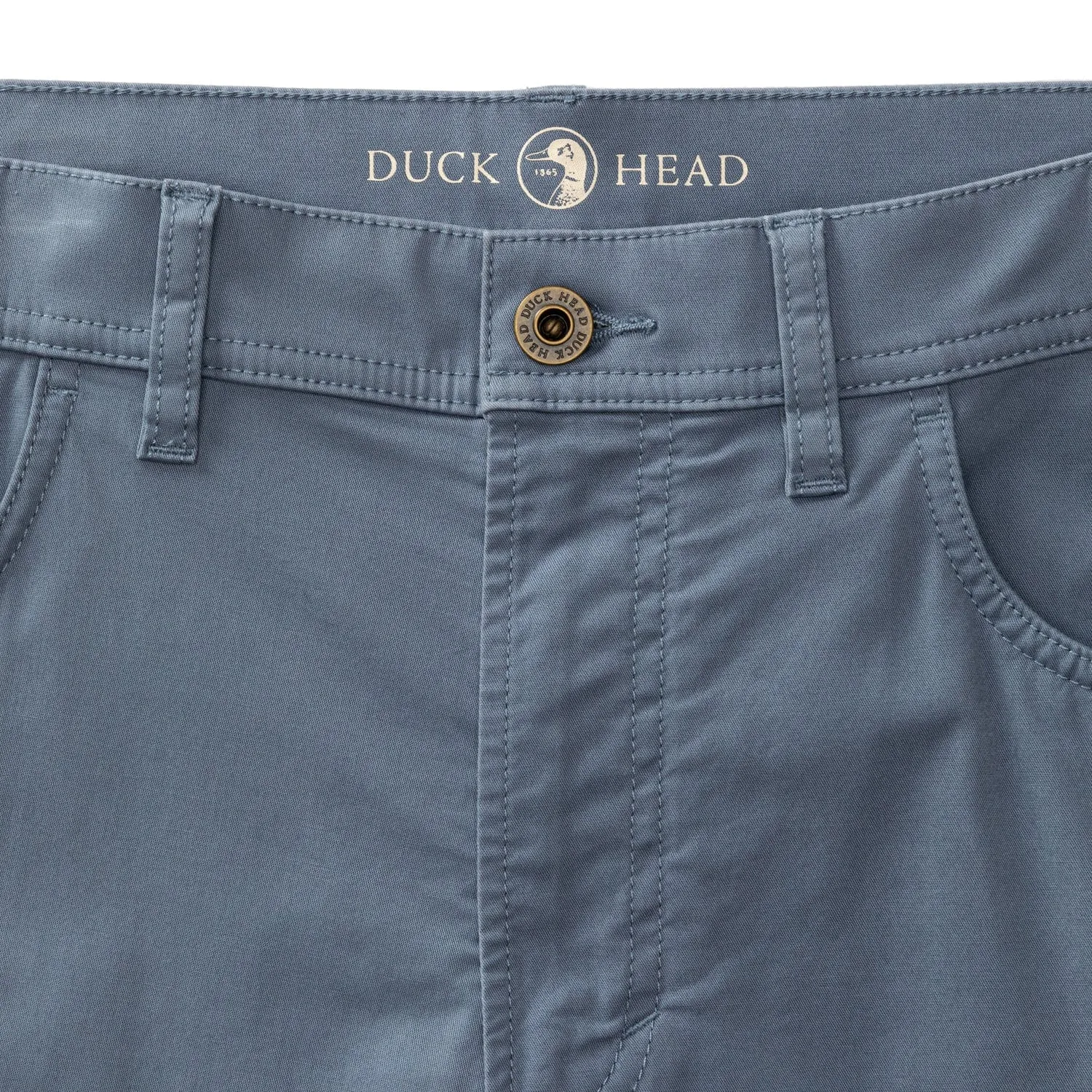 Duck Head Shoreline 5-Pocket Pants in Stone Blue - Men's