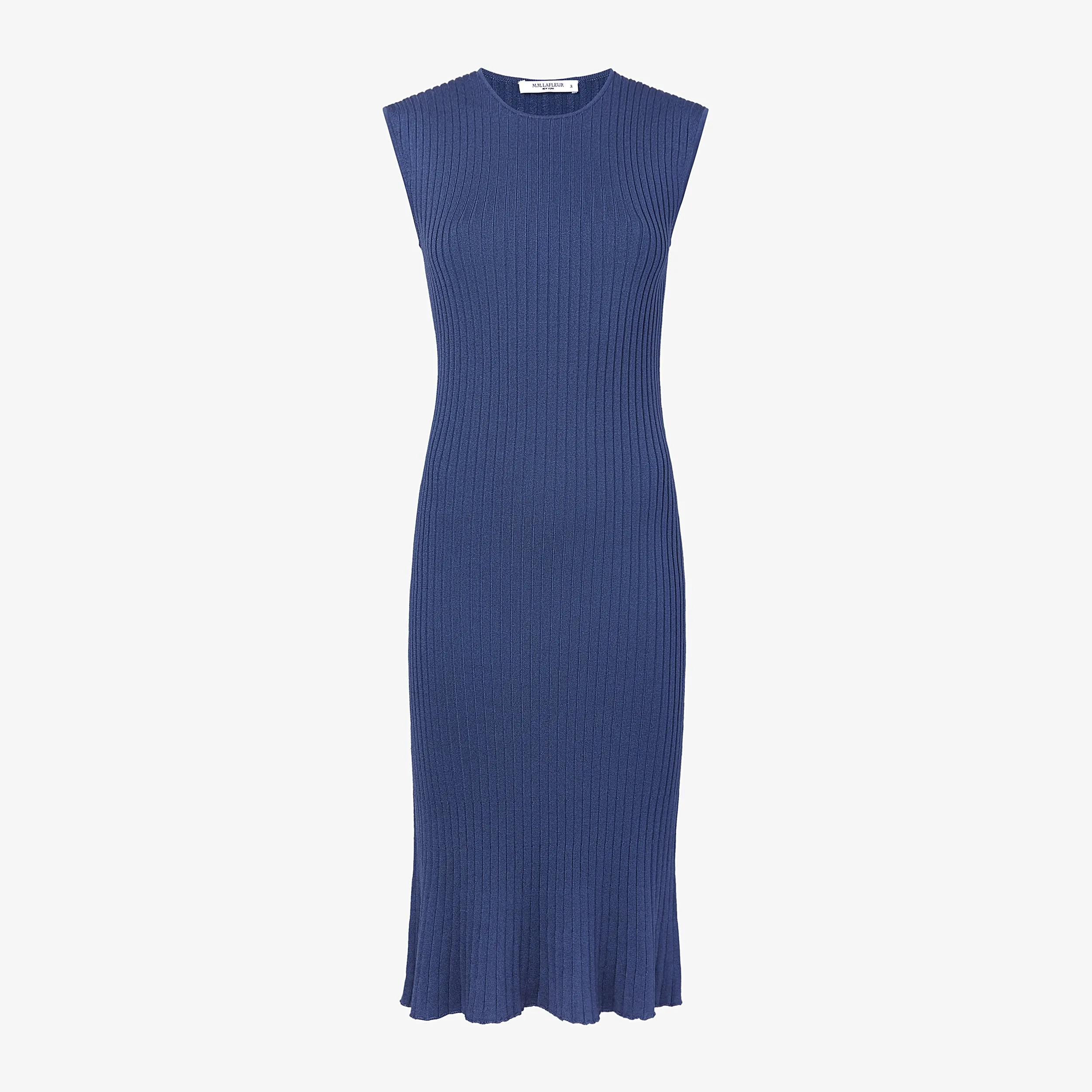 Dylan Dress - Slinky Knit :: Adriatic Blue