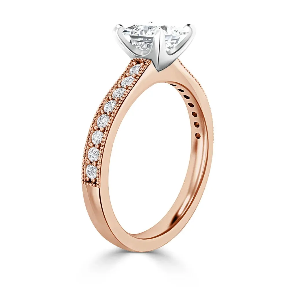 Emma - 18ct Rose Gold - Princess