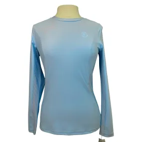 Eskadron 'Reflexx' Crewneck Base Layer in Light Blue - Women's Medium