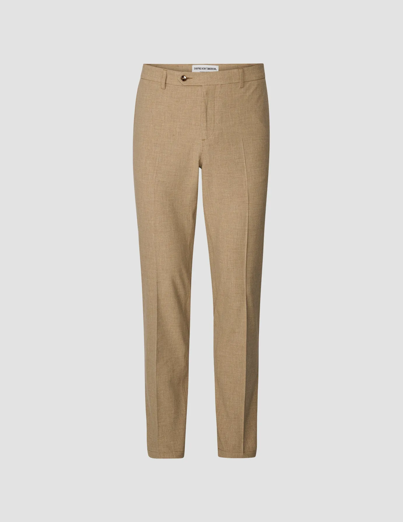 Essential Suit Pants Regular Sand Grain