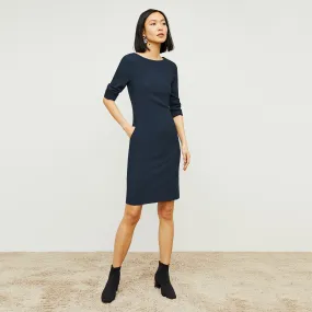 Etsuko Dress - Recycled WonderTex :: Midnight