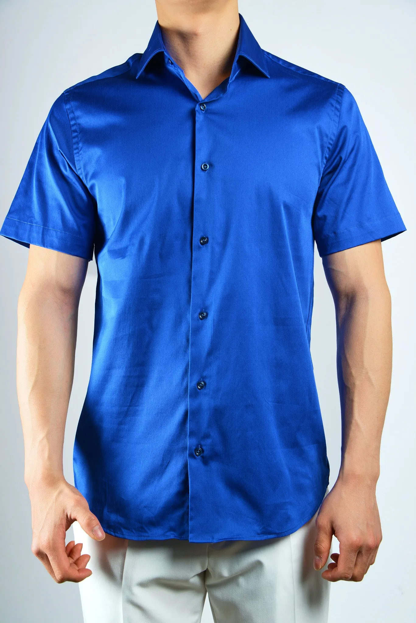 EURO SATEEN SS SPORT SHIRT