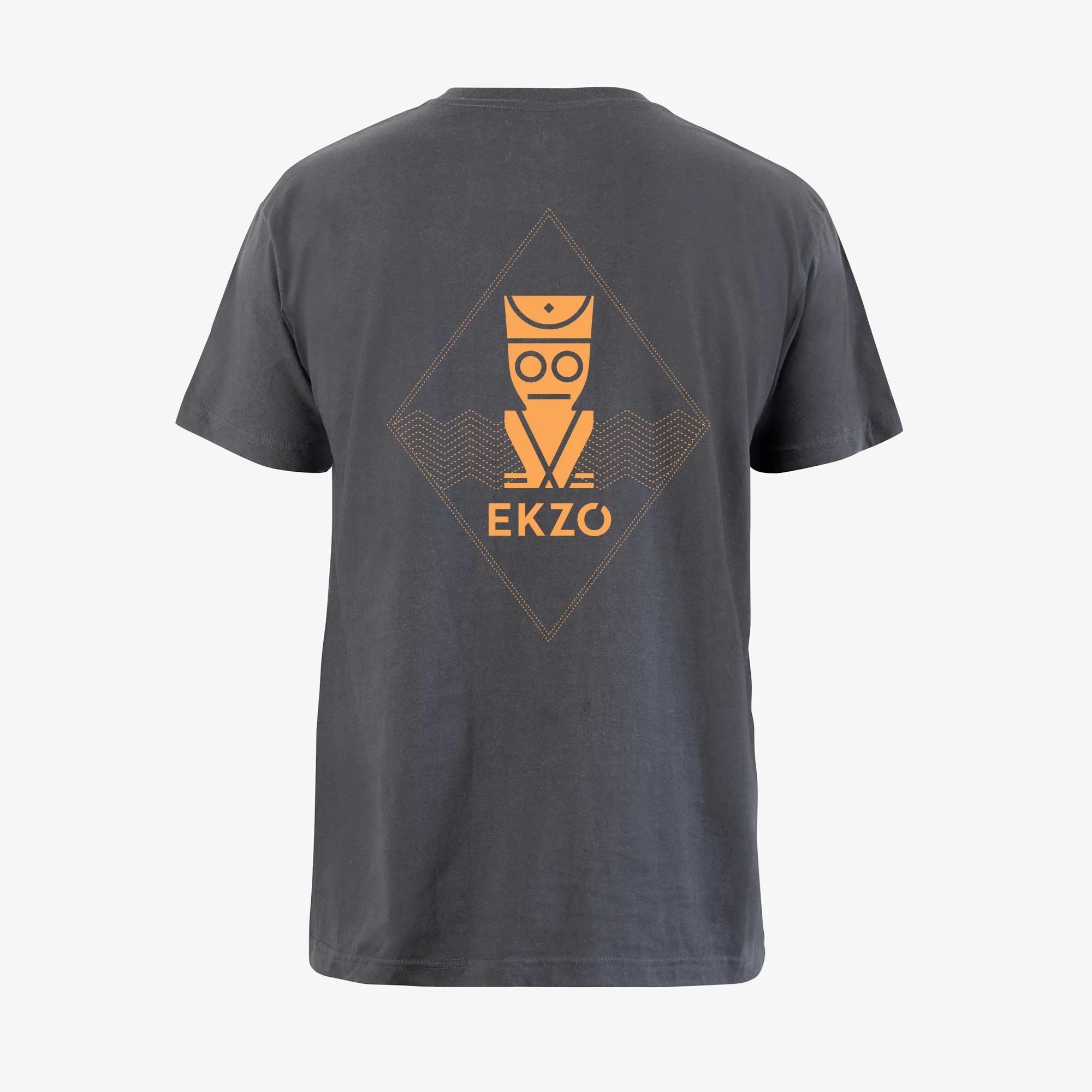 Explorer Tee - Gray/Orange