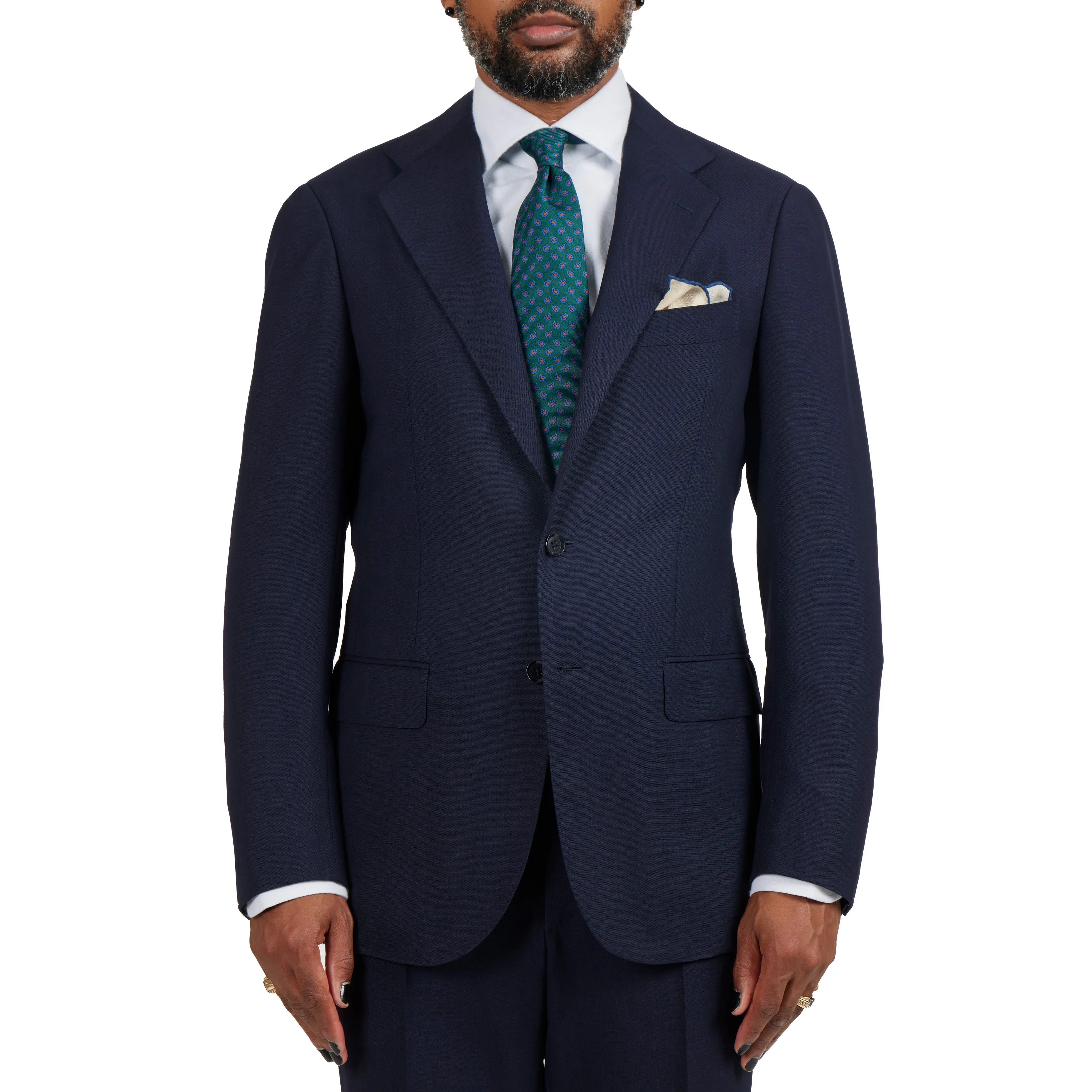 First Class High-twist Wool Model 3A Suit