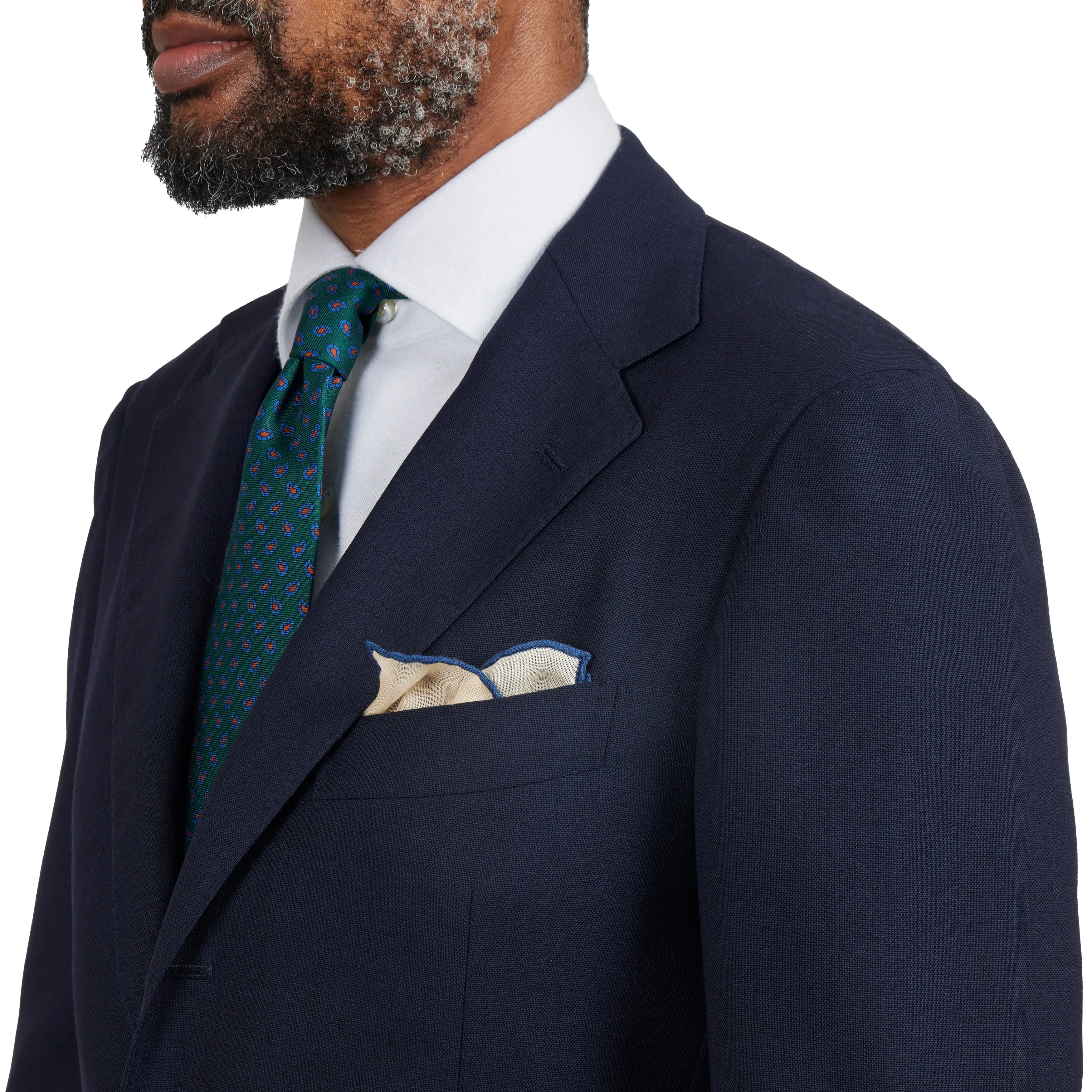 First Class High-twist Wool Model 3A Suit