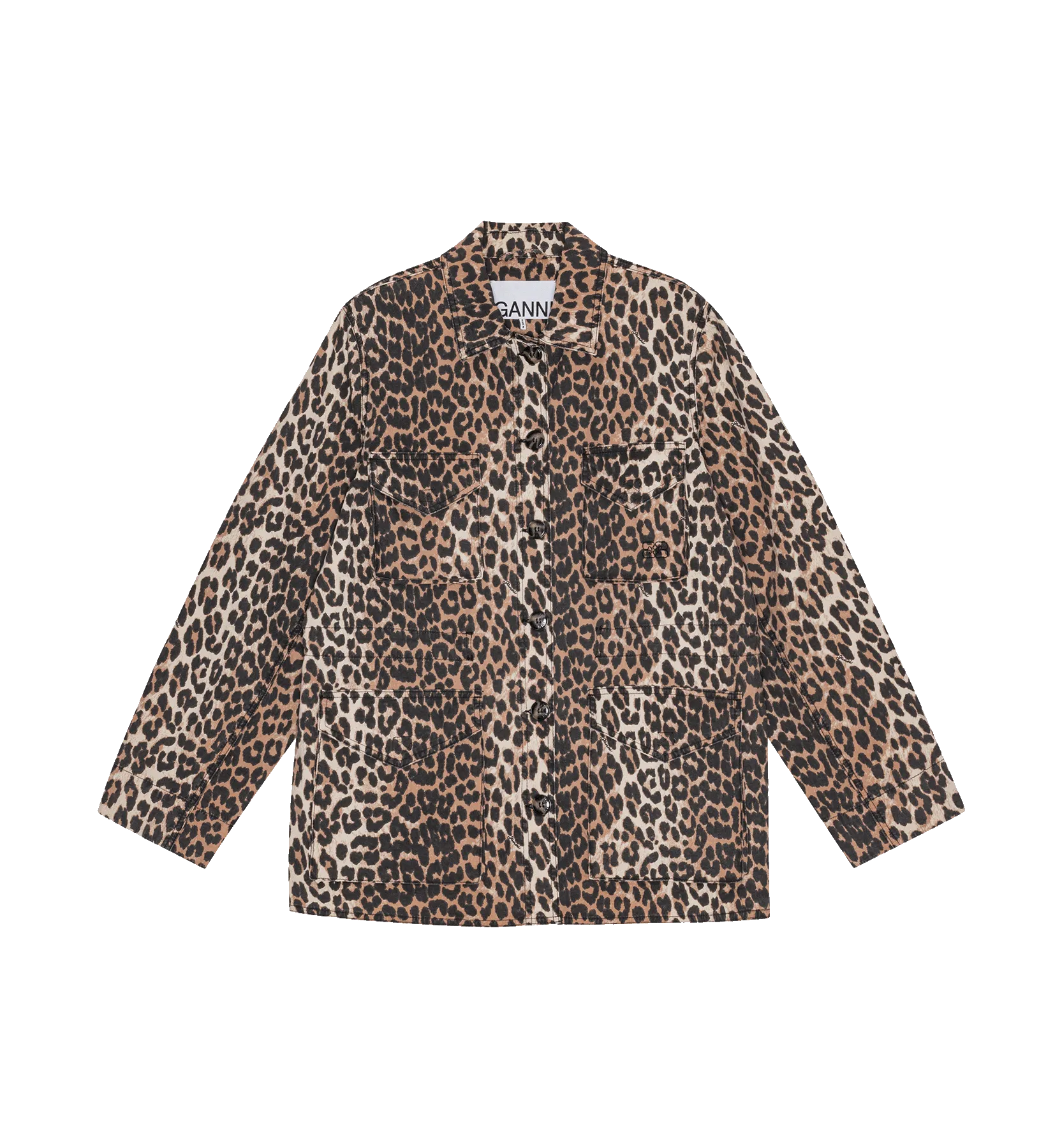 GANNI Leopard Jacket