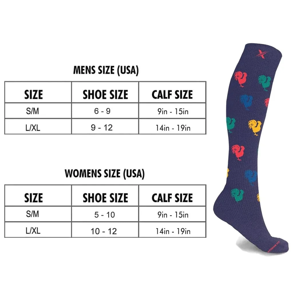 Gradient Compression Socks (3-Pairs)