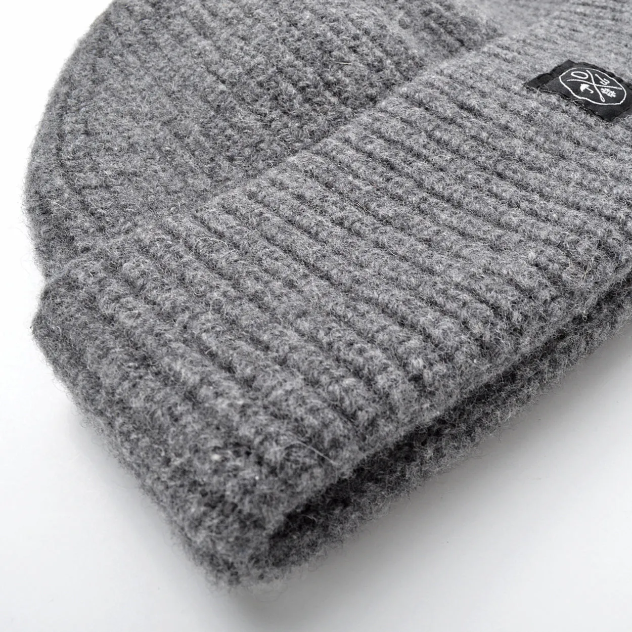 Grey Recycled Cashmere Toque