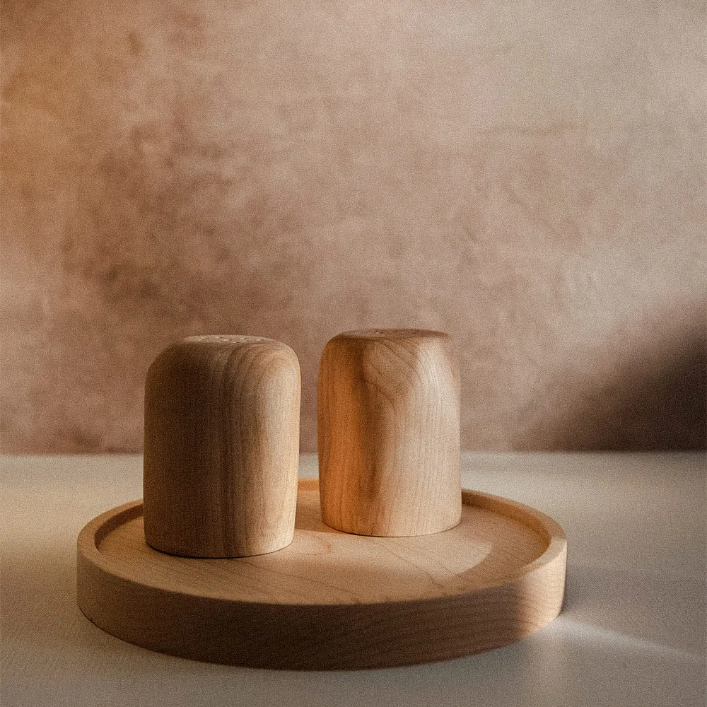 Handcrafted Maple Salt & Pepper Shaker