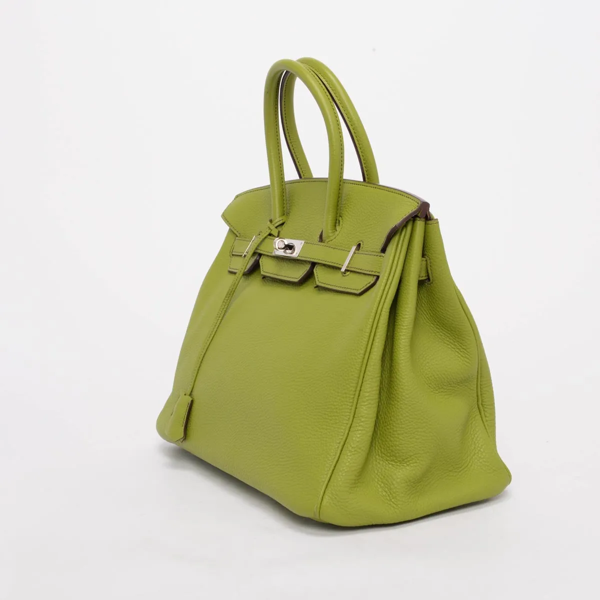 Hermes Vert Anis Togo Birkin 35 PHW