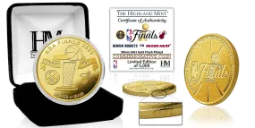 Highland Mint Miami HEAT 2023 NBA Finals Dueling Gold Coin