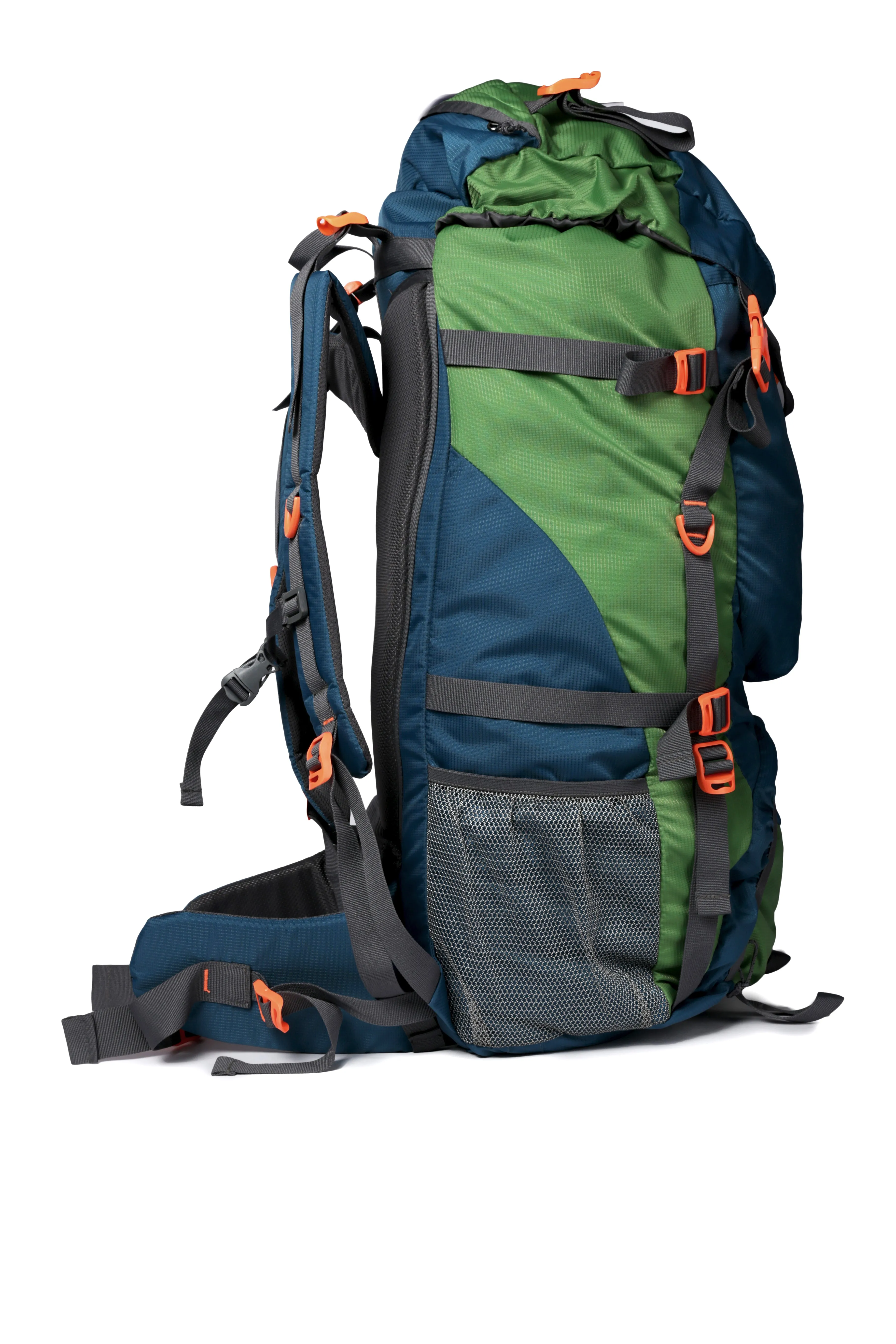 Hunter 75L Blue Green Rucksack with Raincover