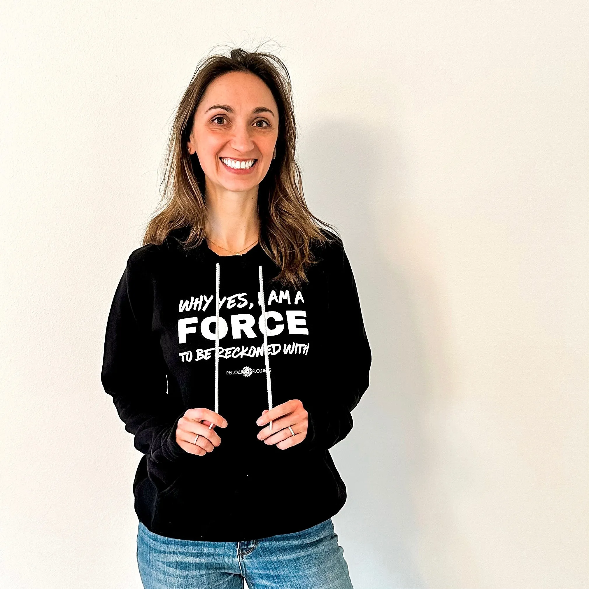 I am a Force Hoodie – Black & White