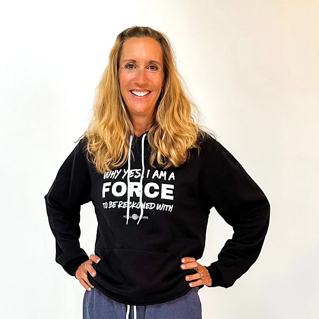 I am a Force Hoodie – Black & White