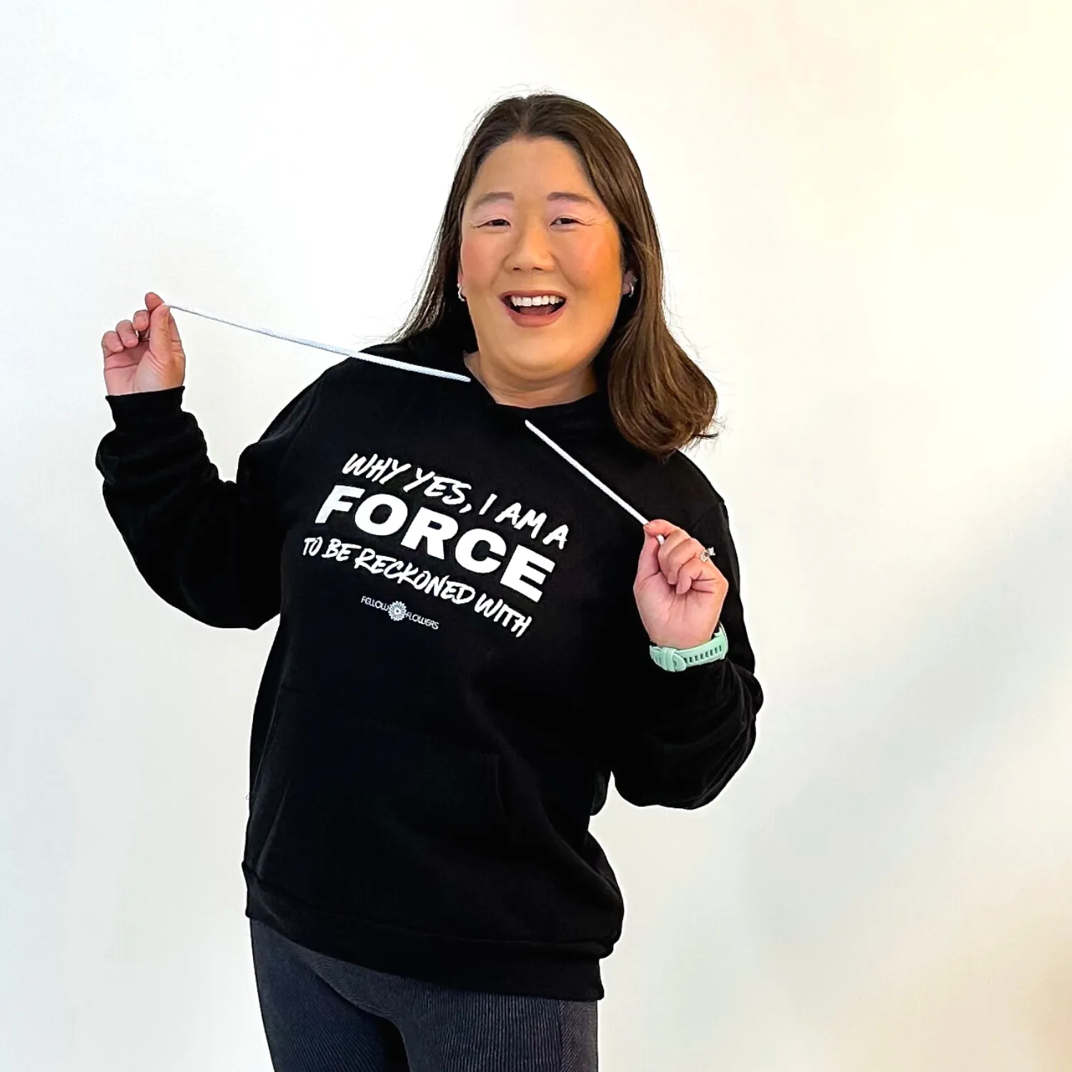 I am a Force Hoodie – Black & White