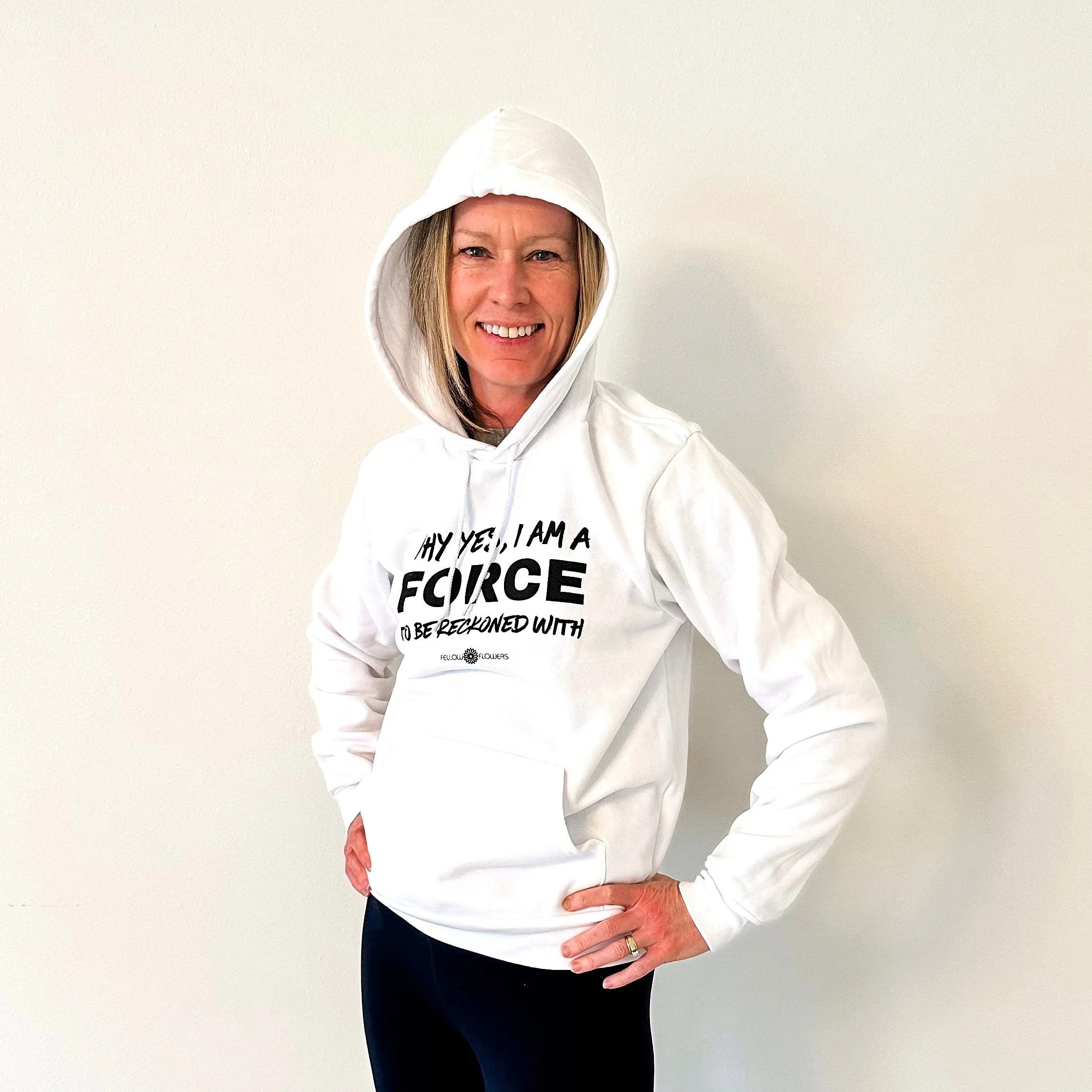 I am a Force Hoodie – Black & White