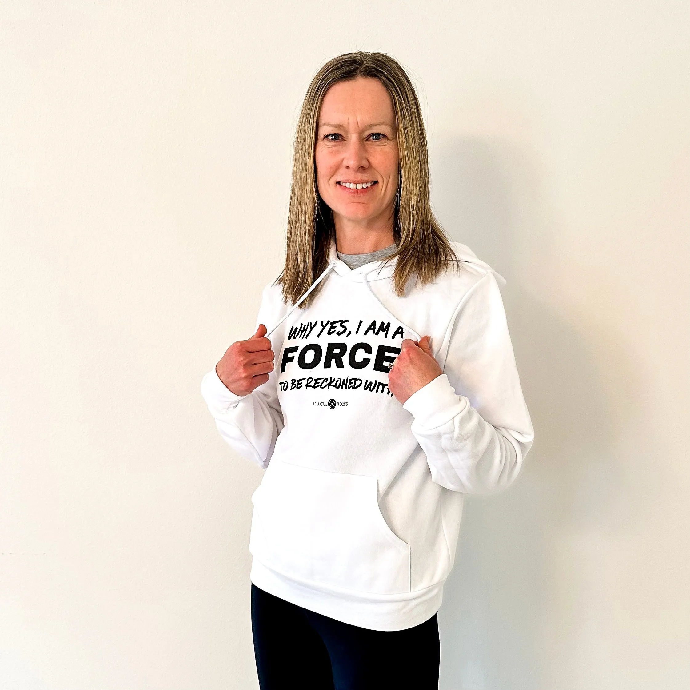 I am a Force Hoodie – Black & White