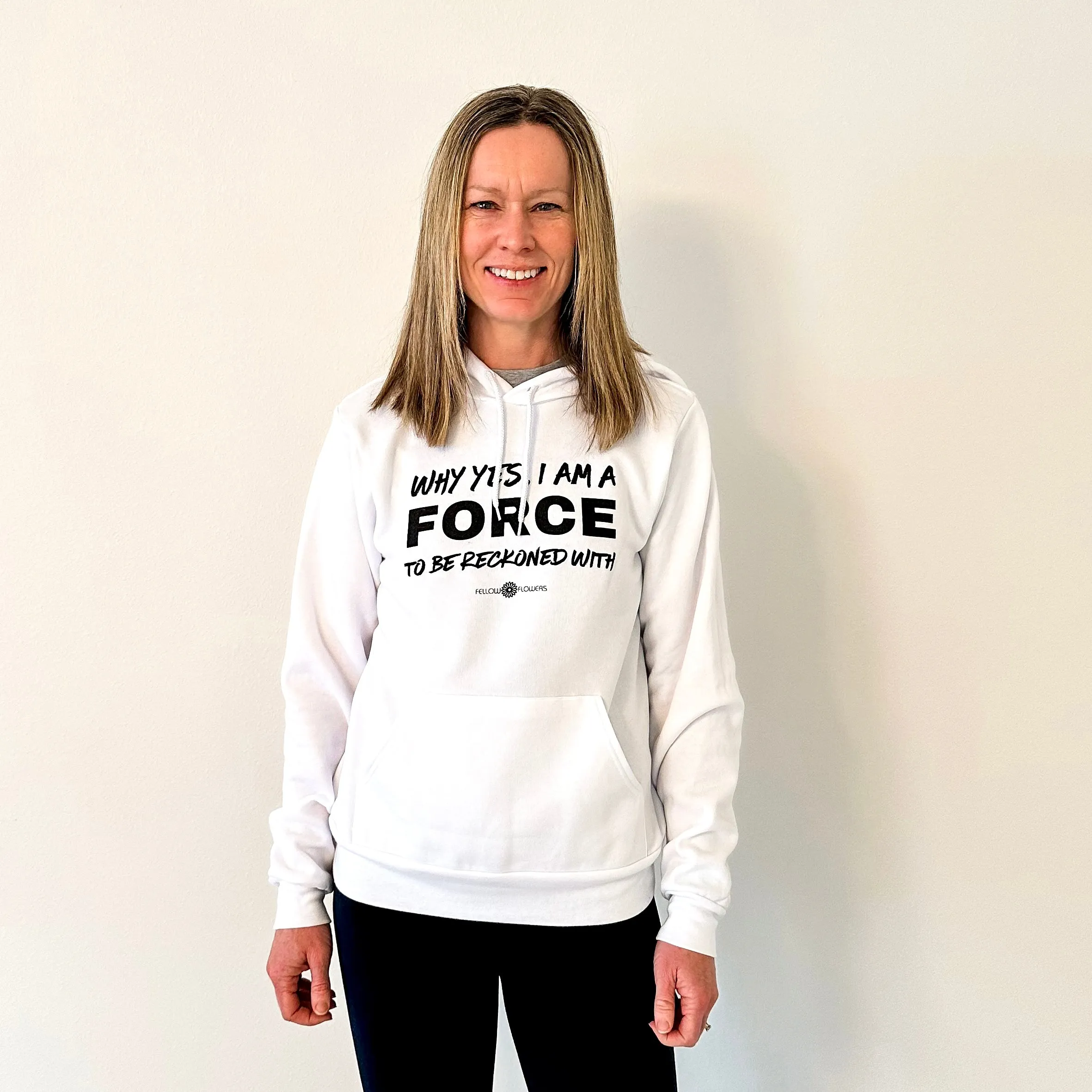 I am a Force Hoodie – Black & White