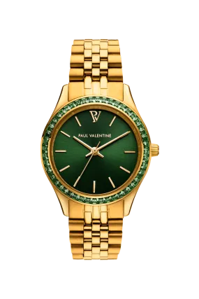 Iconia Crystal Gold Green