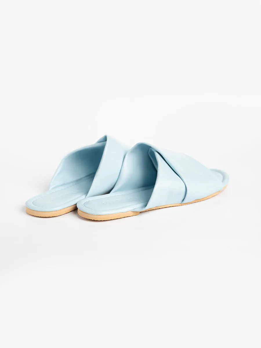 Icy Sky Cross Sandals