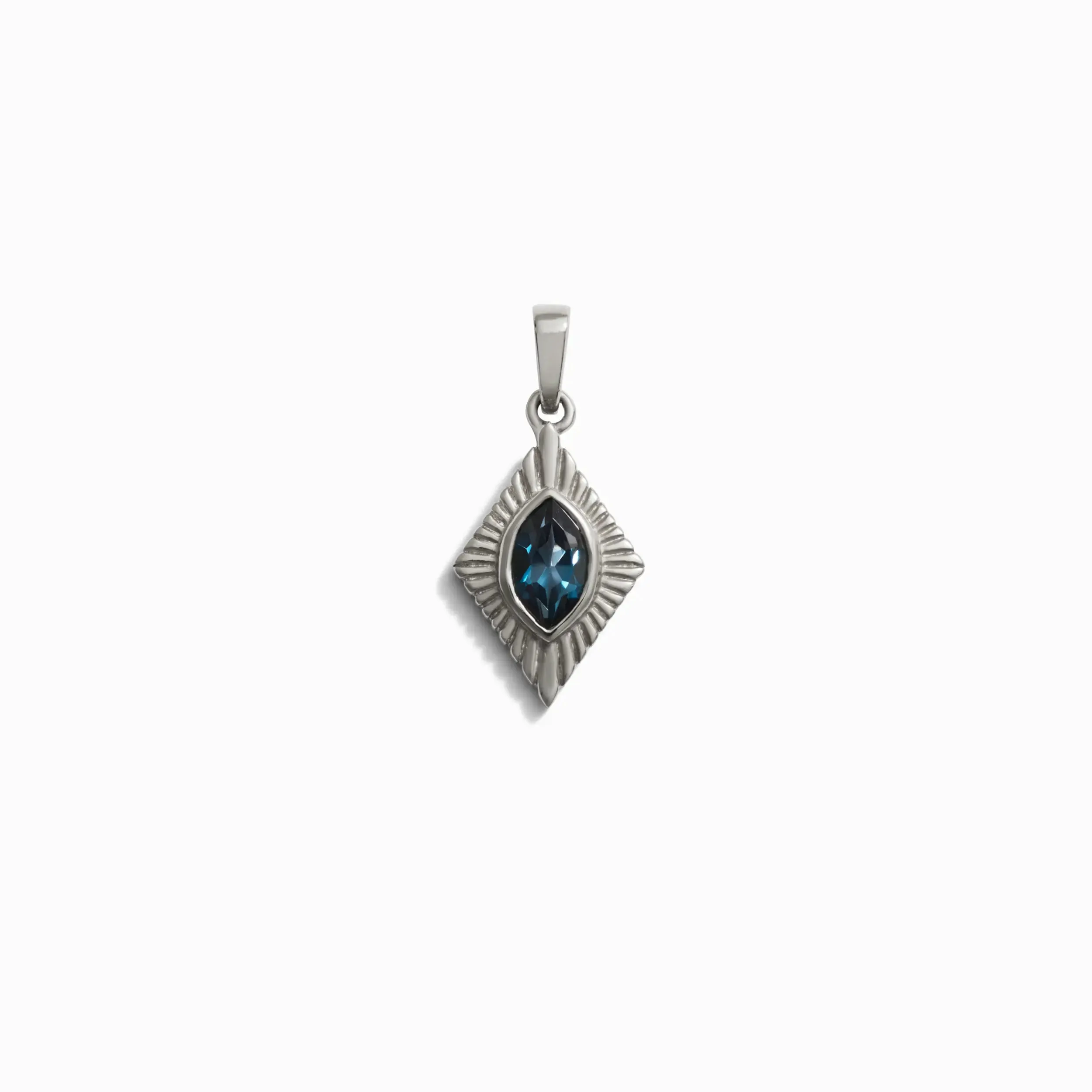 Indigo London Topaz Aura Pendant