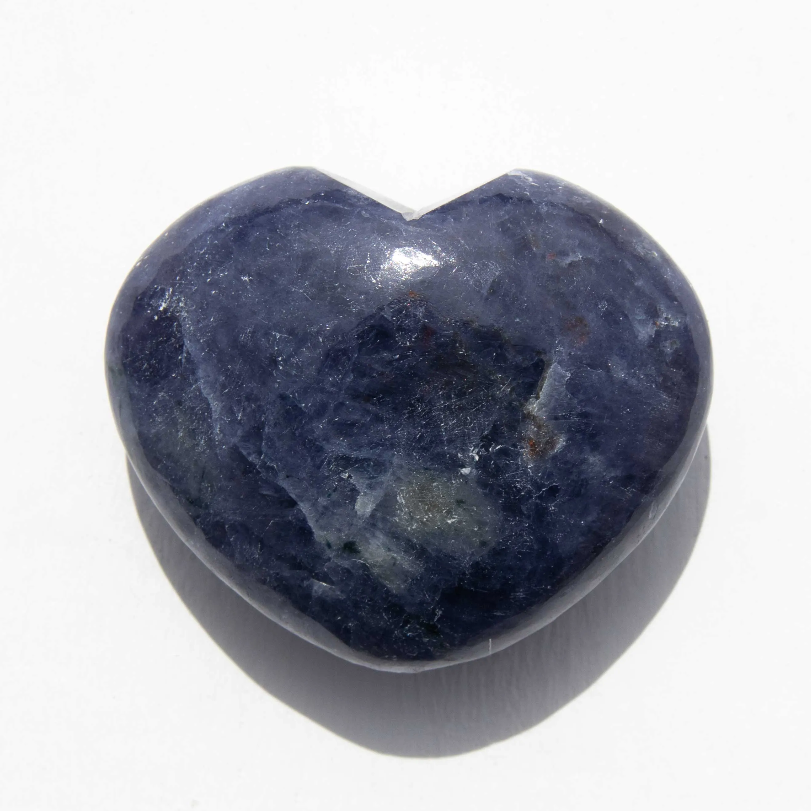 Iolite, Sunstone - Heart