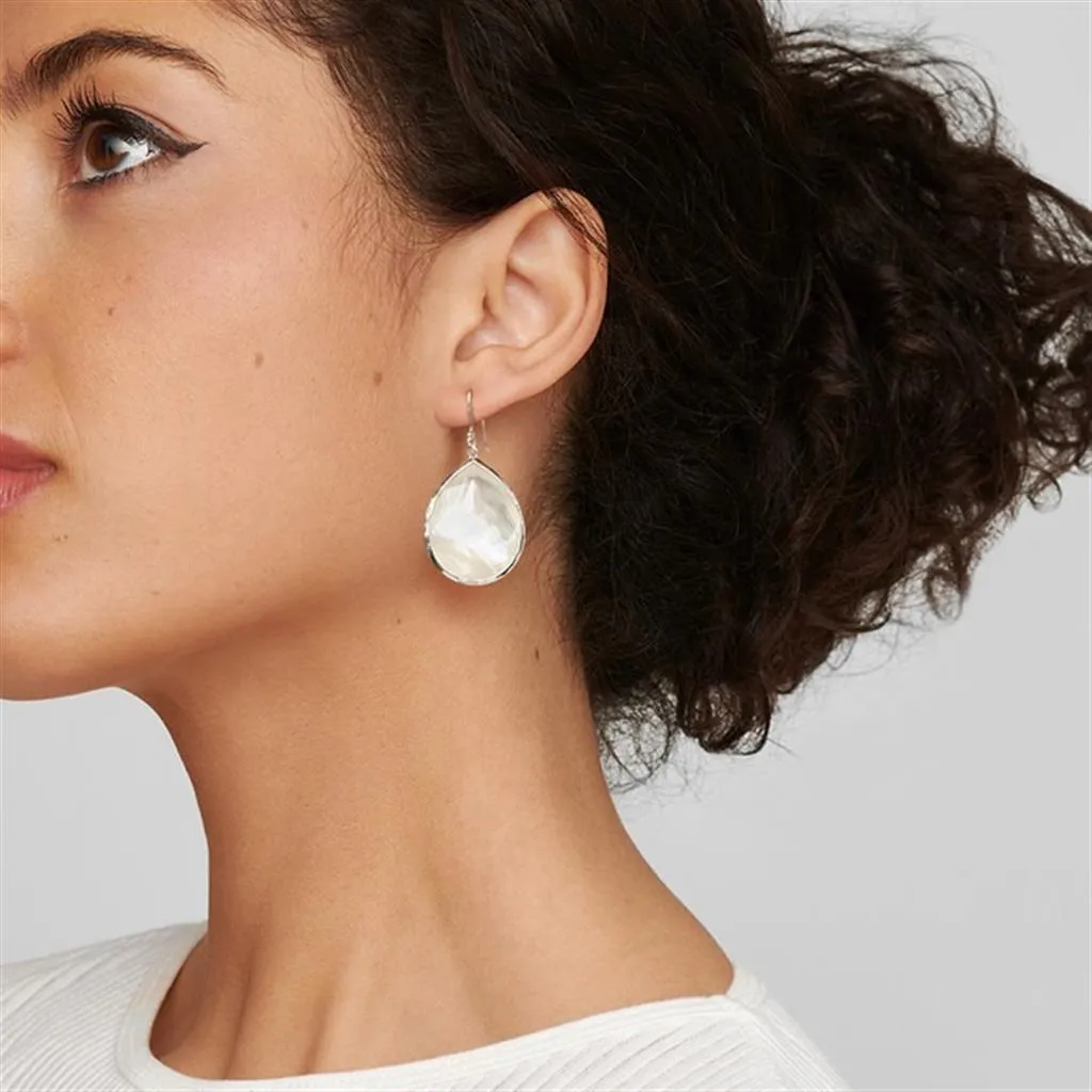 IPPOLITA Rock Candy Silver Large Teardrop Earrings