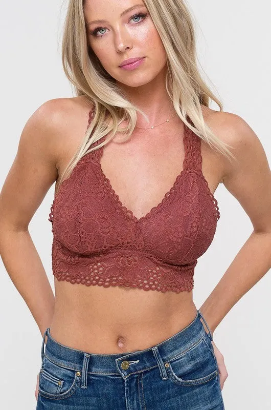 Isla Lacey Padded Bralette