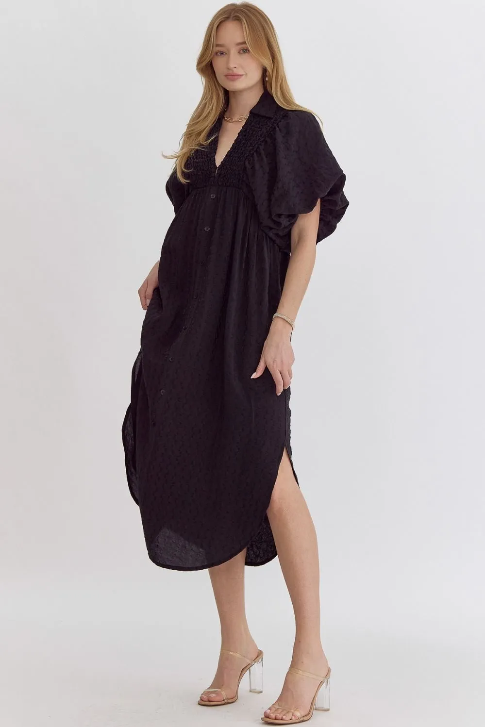 'Journey of Love' Dress - Black