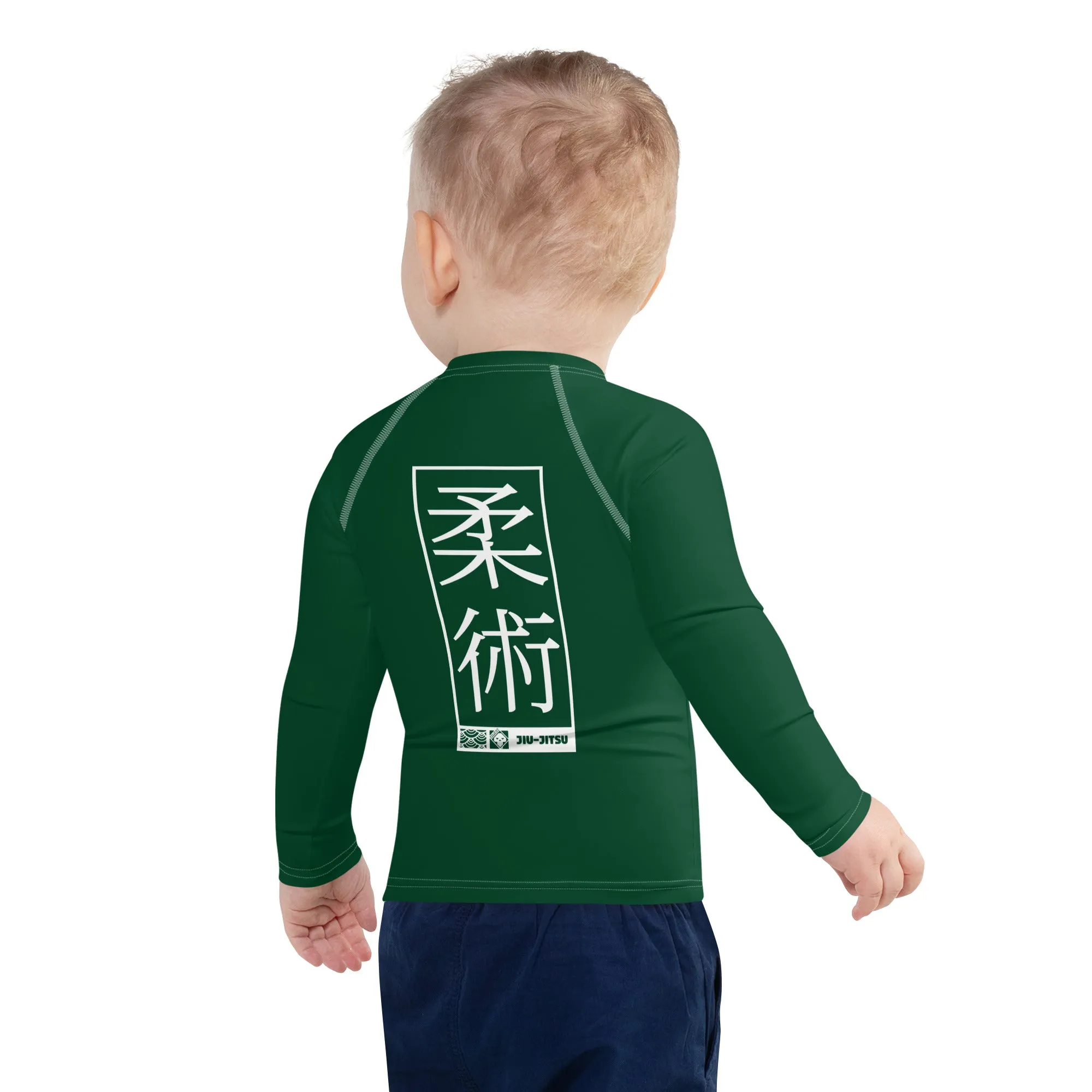 Kid's Boys Long Sleeve BJJ Rash Guard Jiu-Jitsu 008 - Sherwood Forest