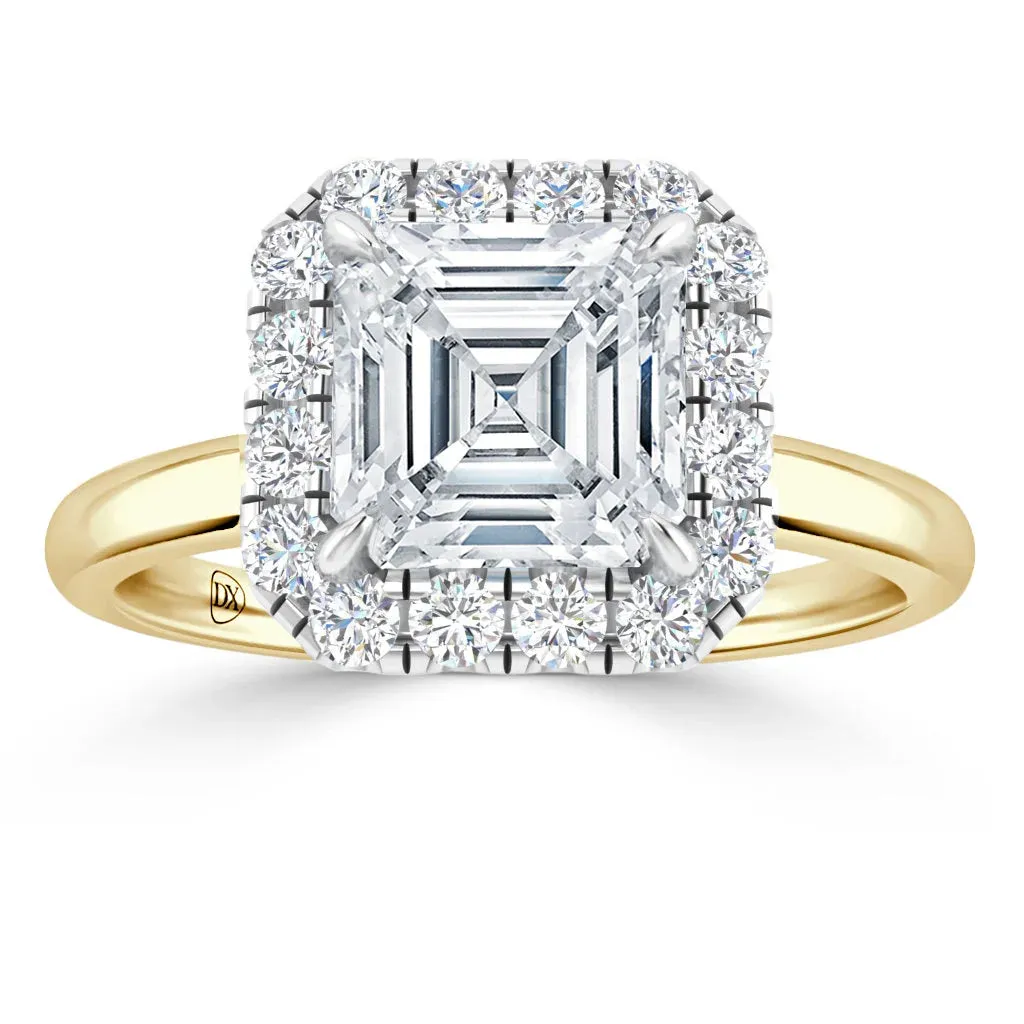 Kitty - 18ct Yellow Gold - Asscher