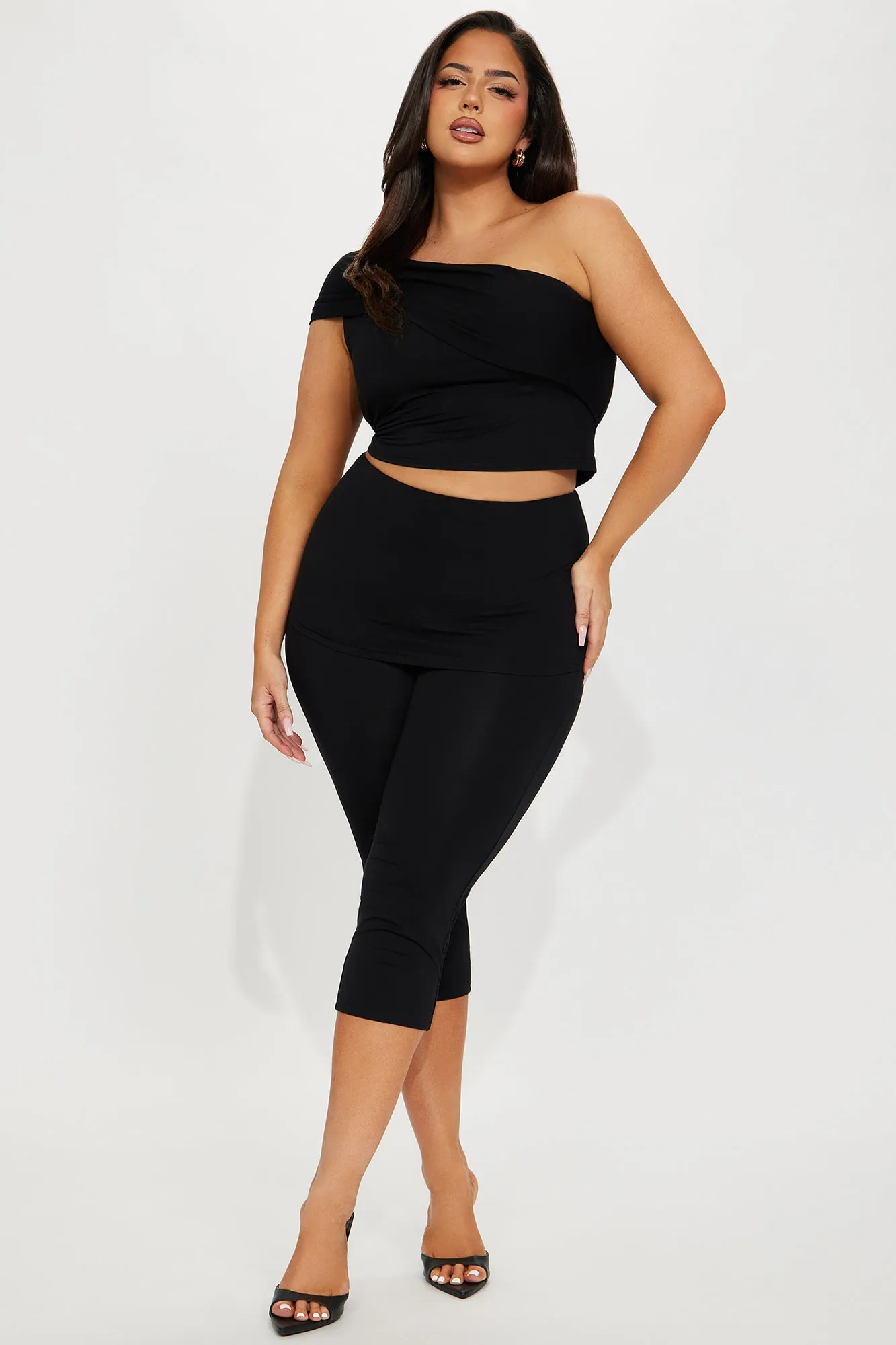 Kylina Capri Set - Black