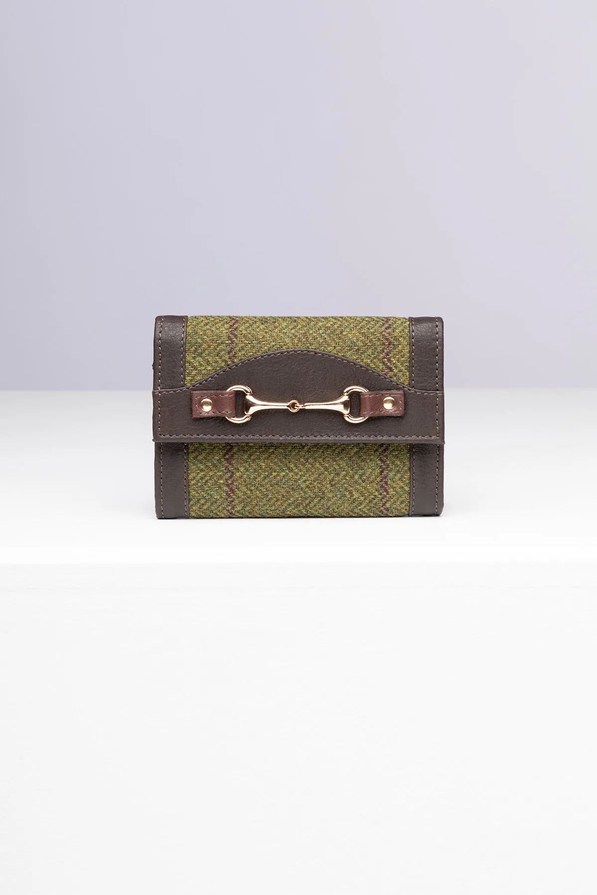 Ladies Tweed Trifold Purse - Helmsley