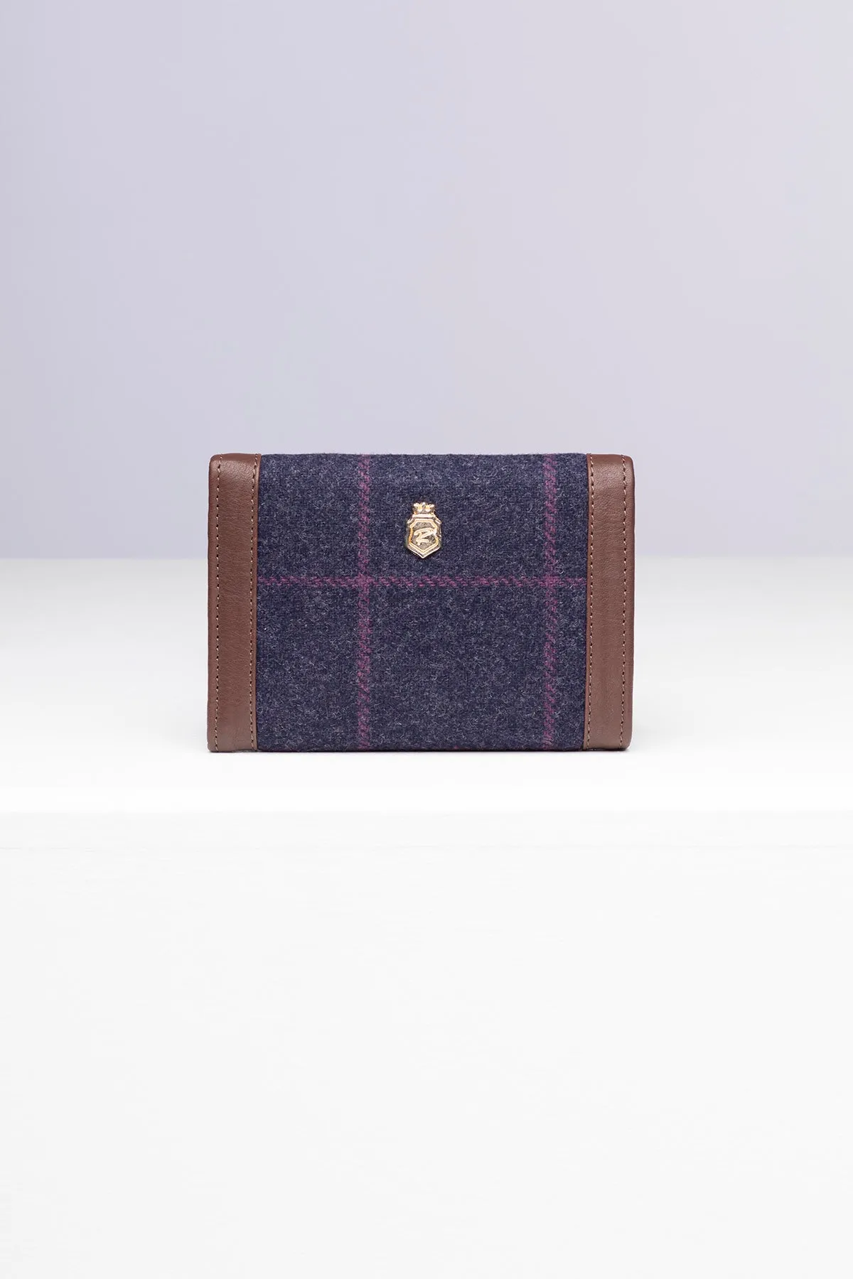 Ladies Tweed Trifold Purse - Helmsley