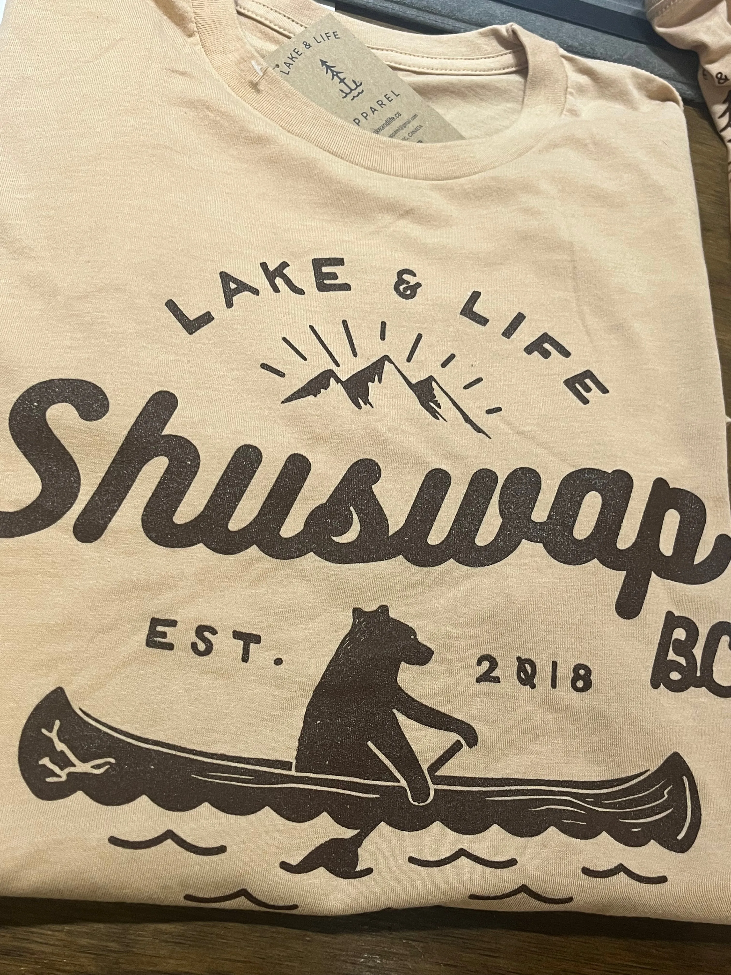 Lake & Life -  Shu Bear Unisex Tee Assorted Colours