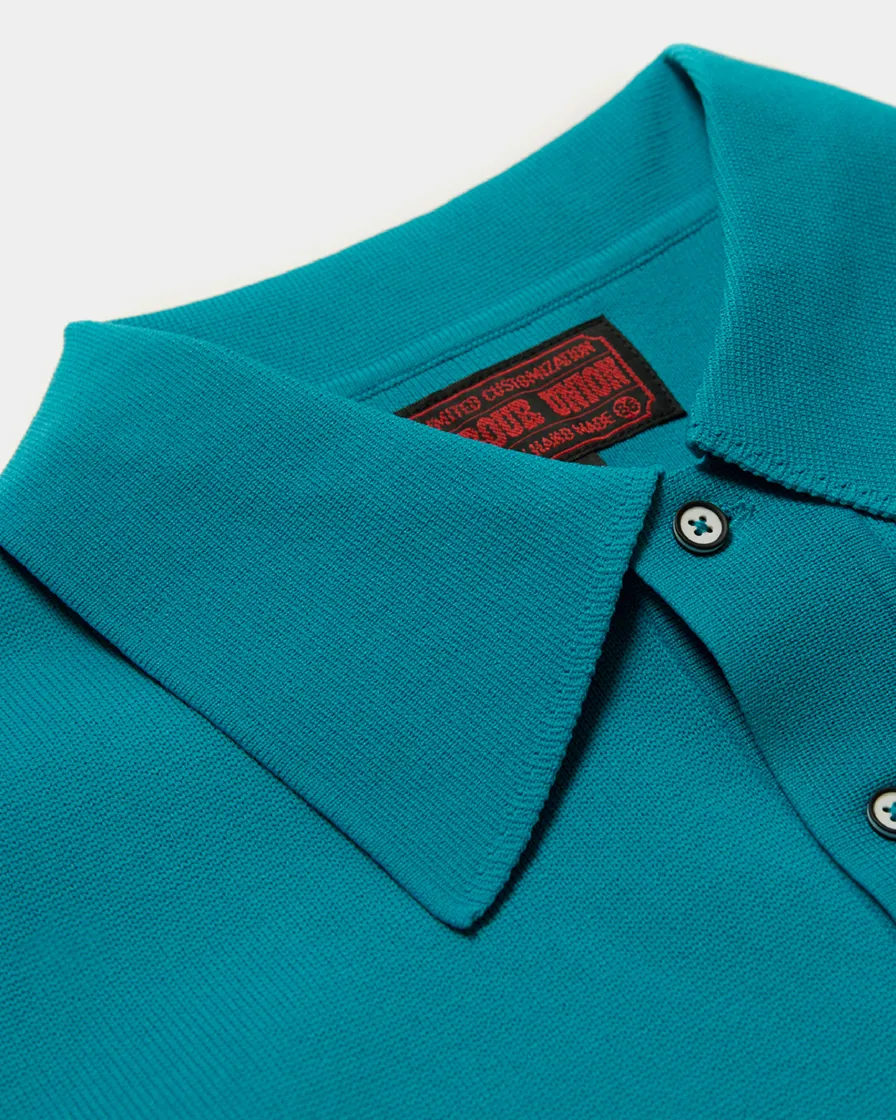 Lake Blue Polo Shirt