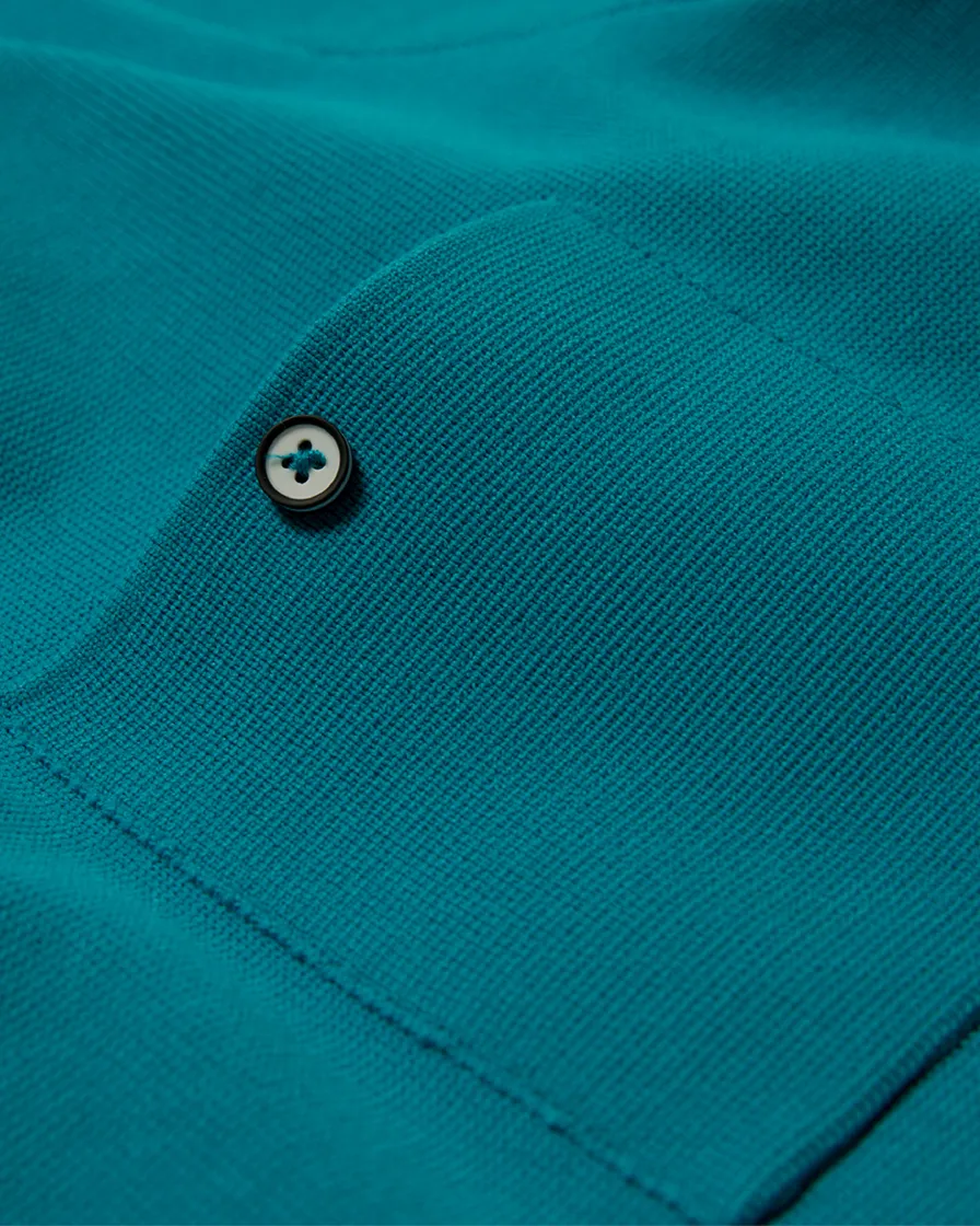 Lake Blue Polo Shirt