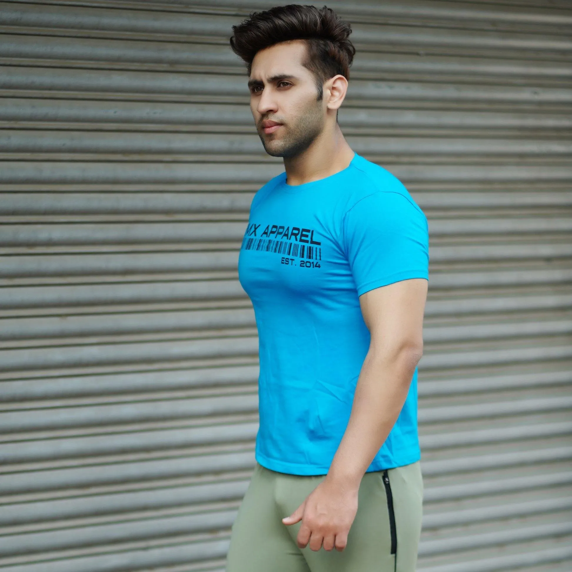 Legacy GymX Tee- Marina Blue- Sale