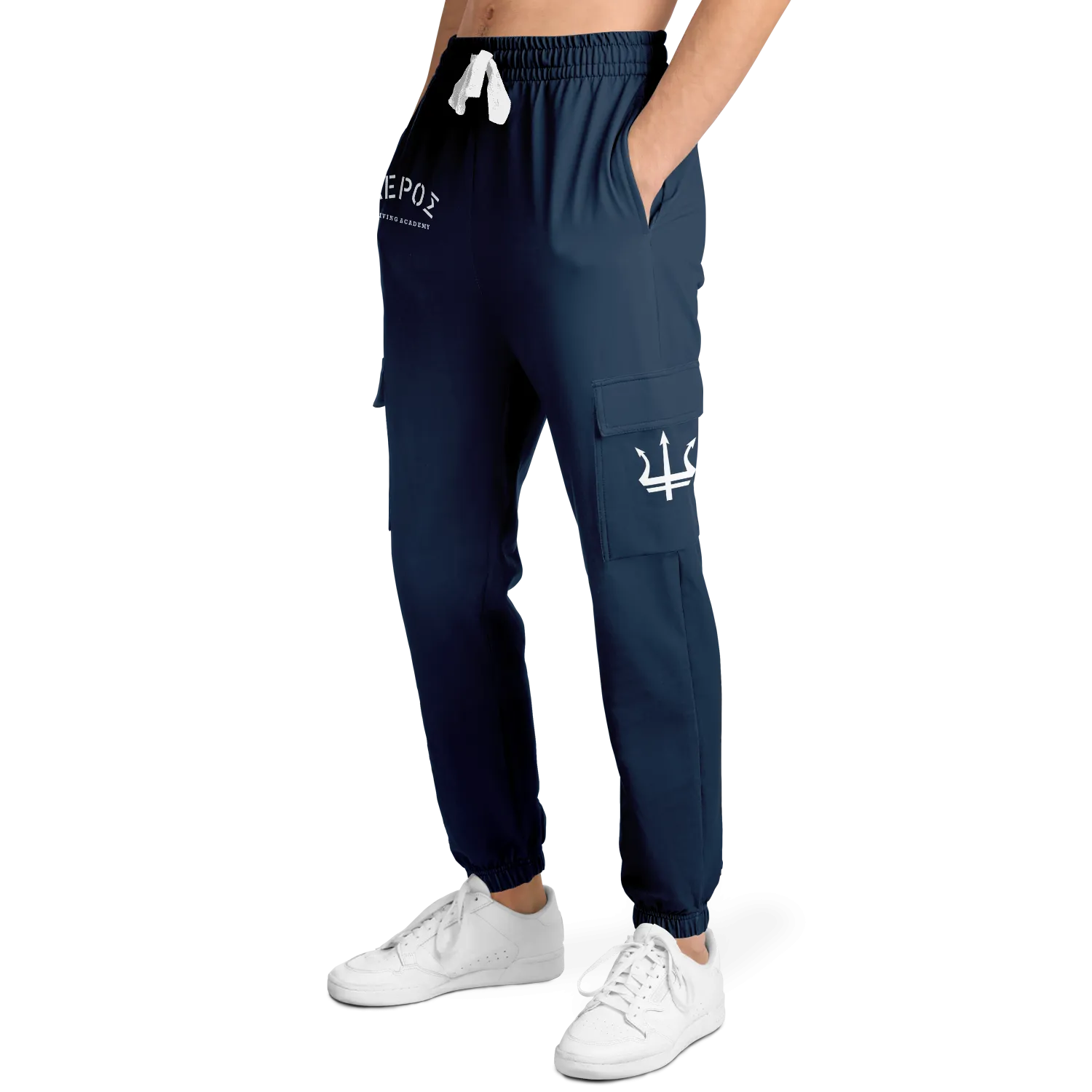 Leros Diving Academy 1991 Cargo Joggers Navy Unisex